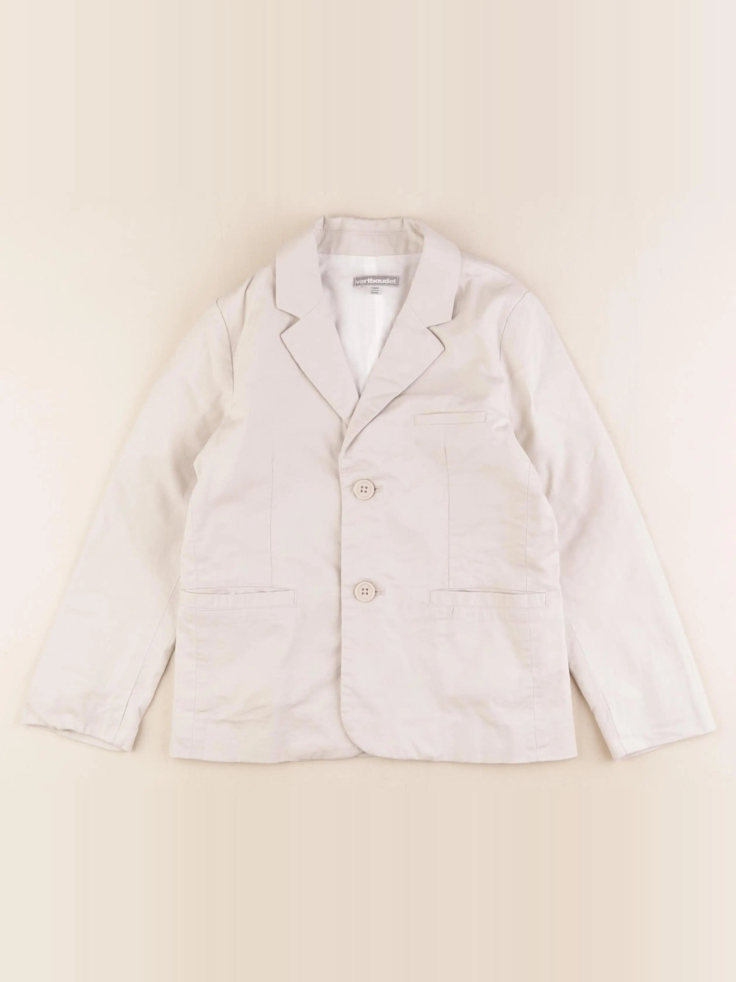 Vertbaudet - veste beige - 6 ans