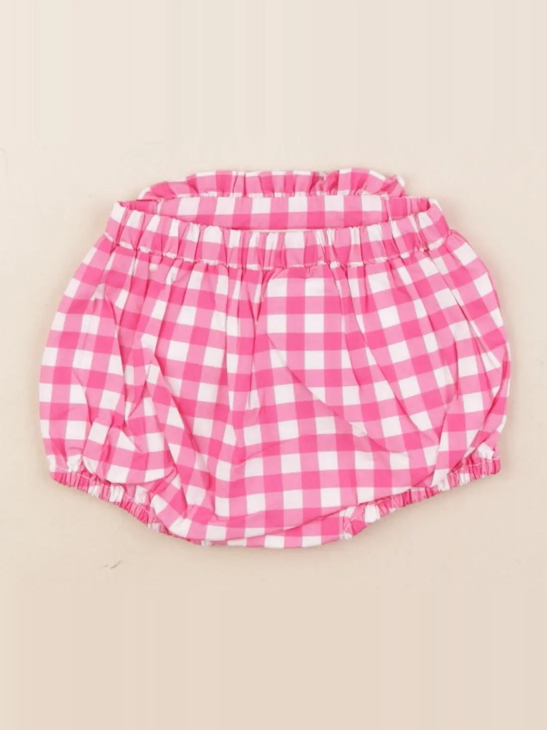Jacadi - bloomer blanc, rose - 3 mois