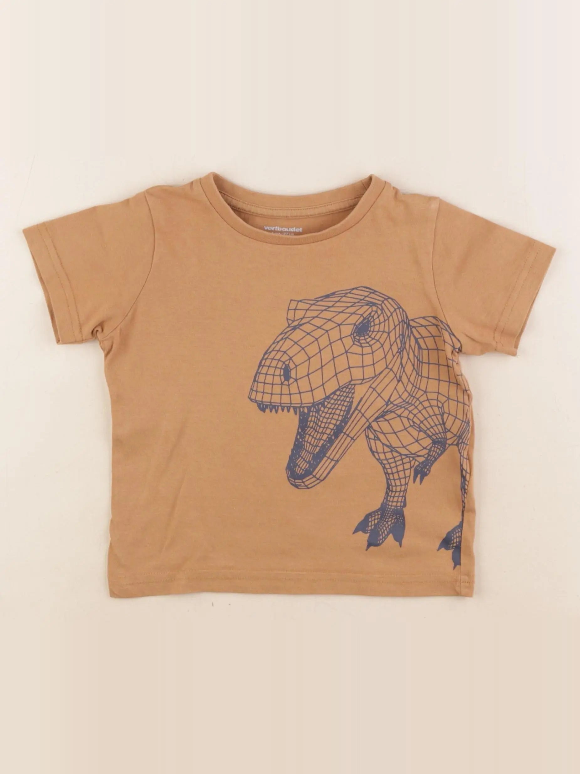 Vertbaudet - tee-shirt jaune - 3 ans