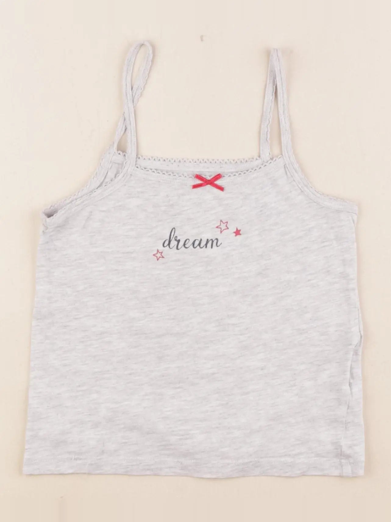 Vertbaudet - maillot de corps gris - 4 ans