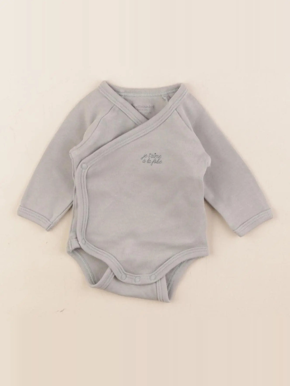 Vertbaudet - body vert - 1 mois