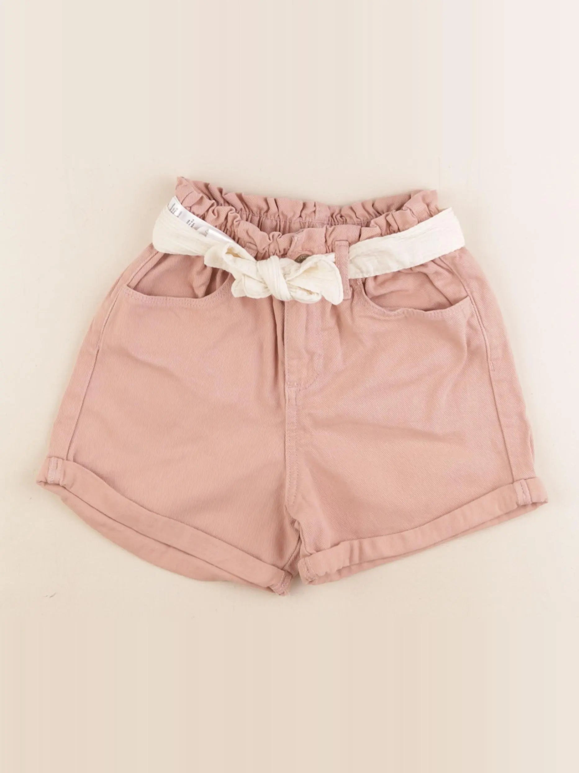 Vertbaudet - short rose - 7 ans