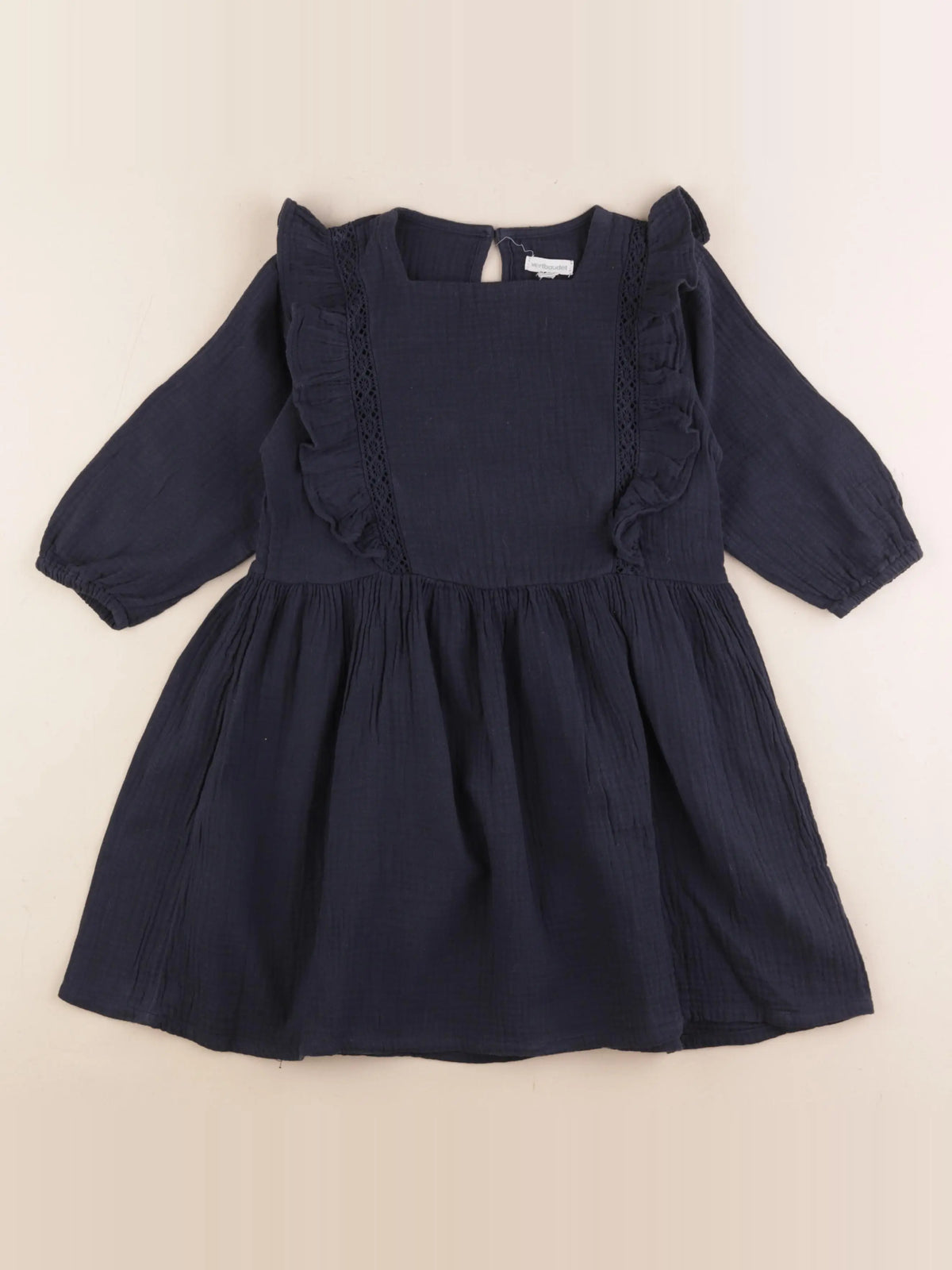 Vertbaudet - robe bleu - 6 ans