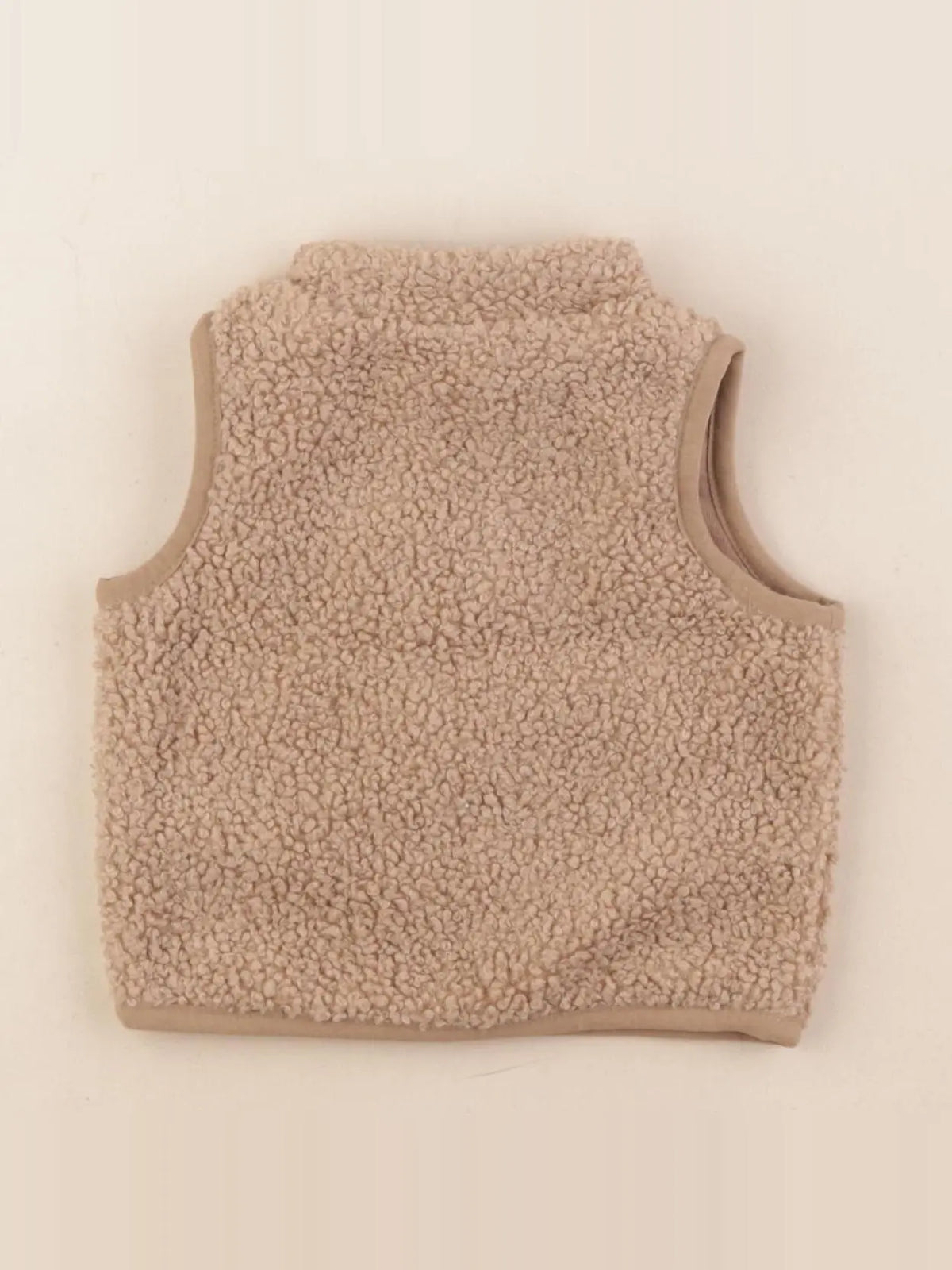Vertbaudet - gilet beige - 3 mois