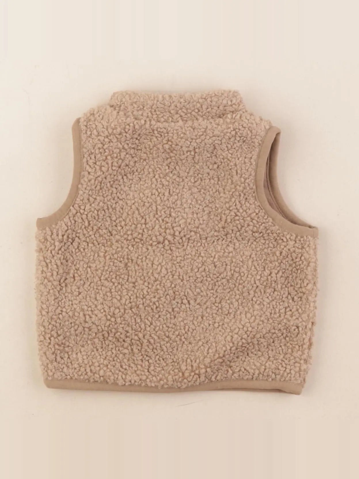Vertbaudet - gilet beige - 3 mois