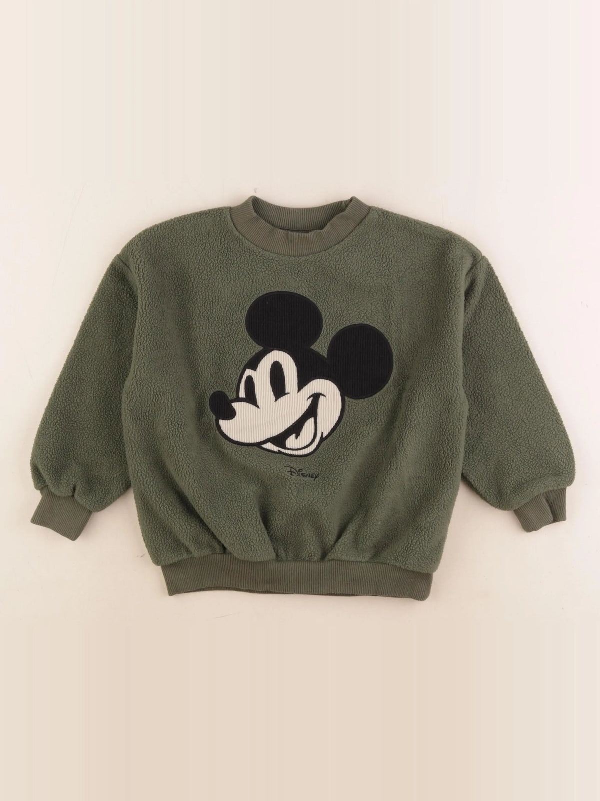 Zara - sweat imprimé au dos vert - 4 ans