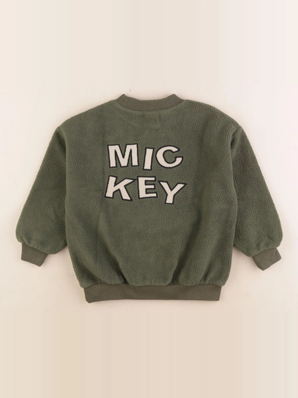 Zara - sweat imprimé au dos vert - 4 ans