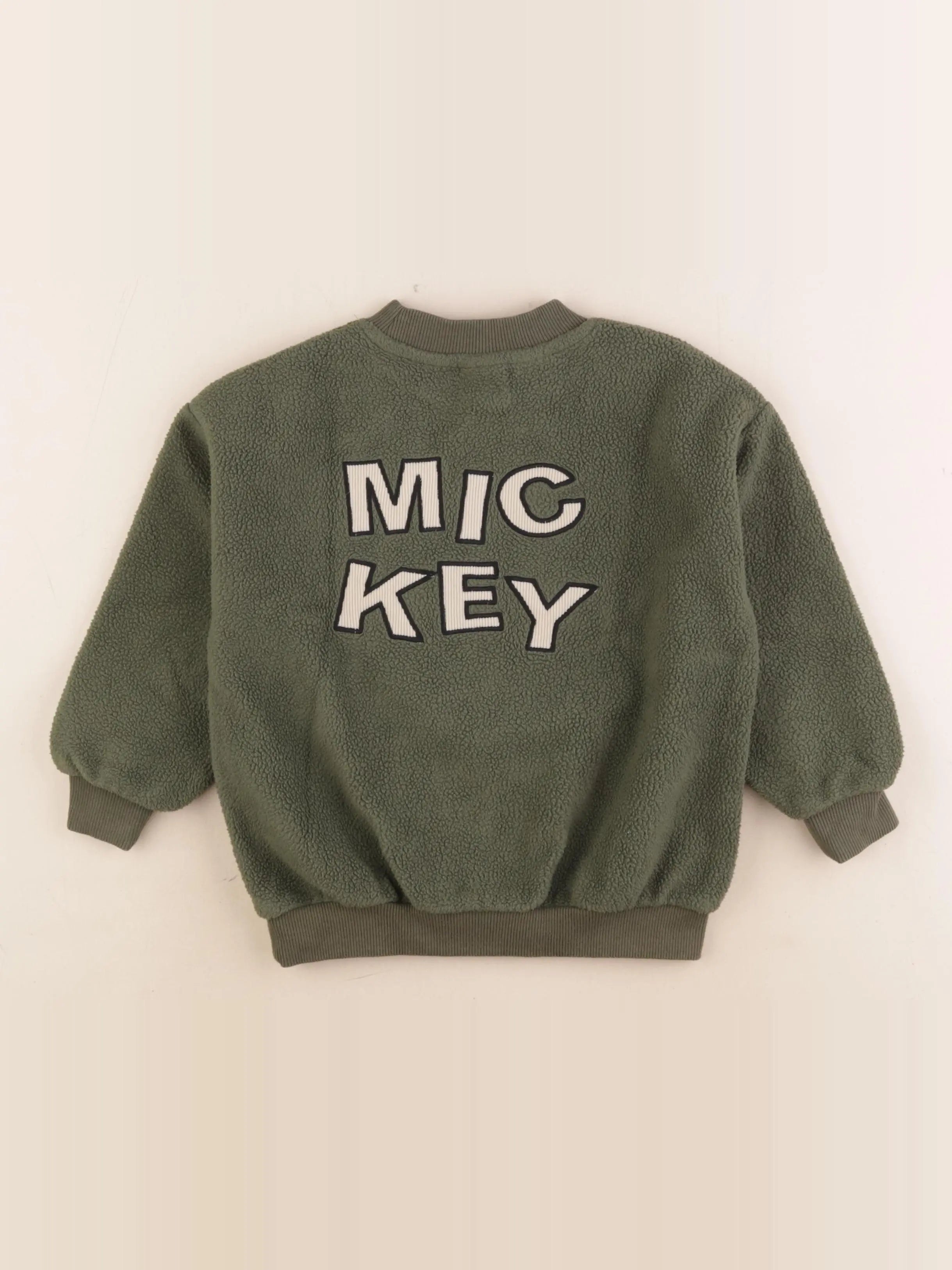 Zara - sweat imprimé au dos vert - 4 ans