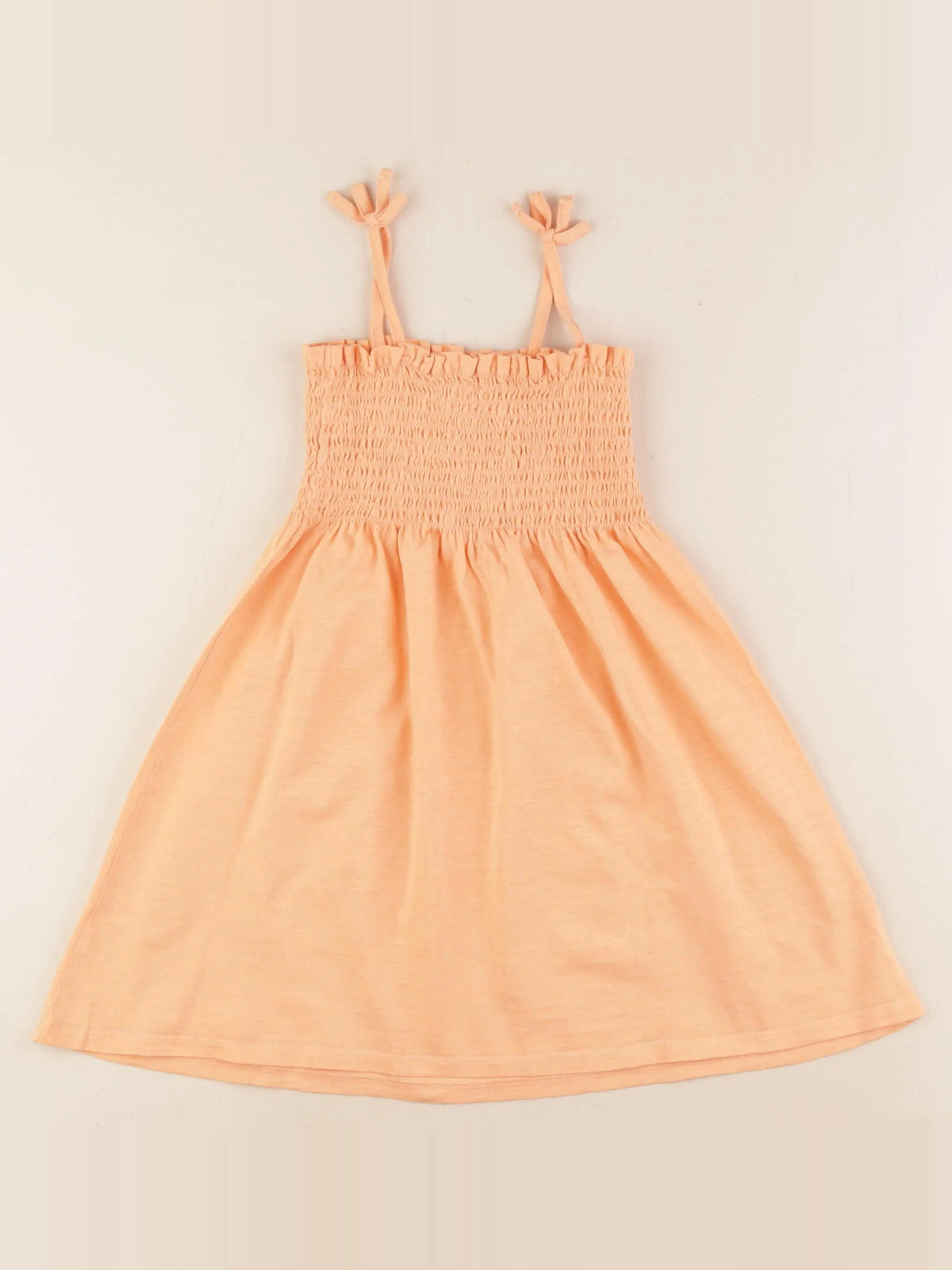 Vertbaudet - robe orange - 4 ans