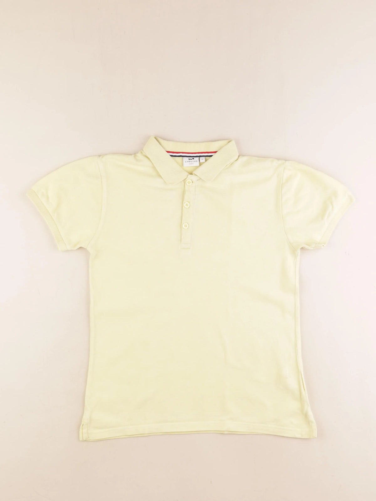 Cyrillus - polo jaune - 12 ans