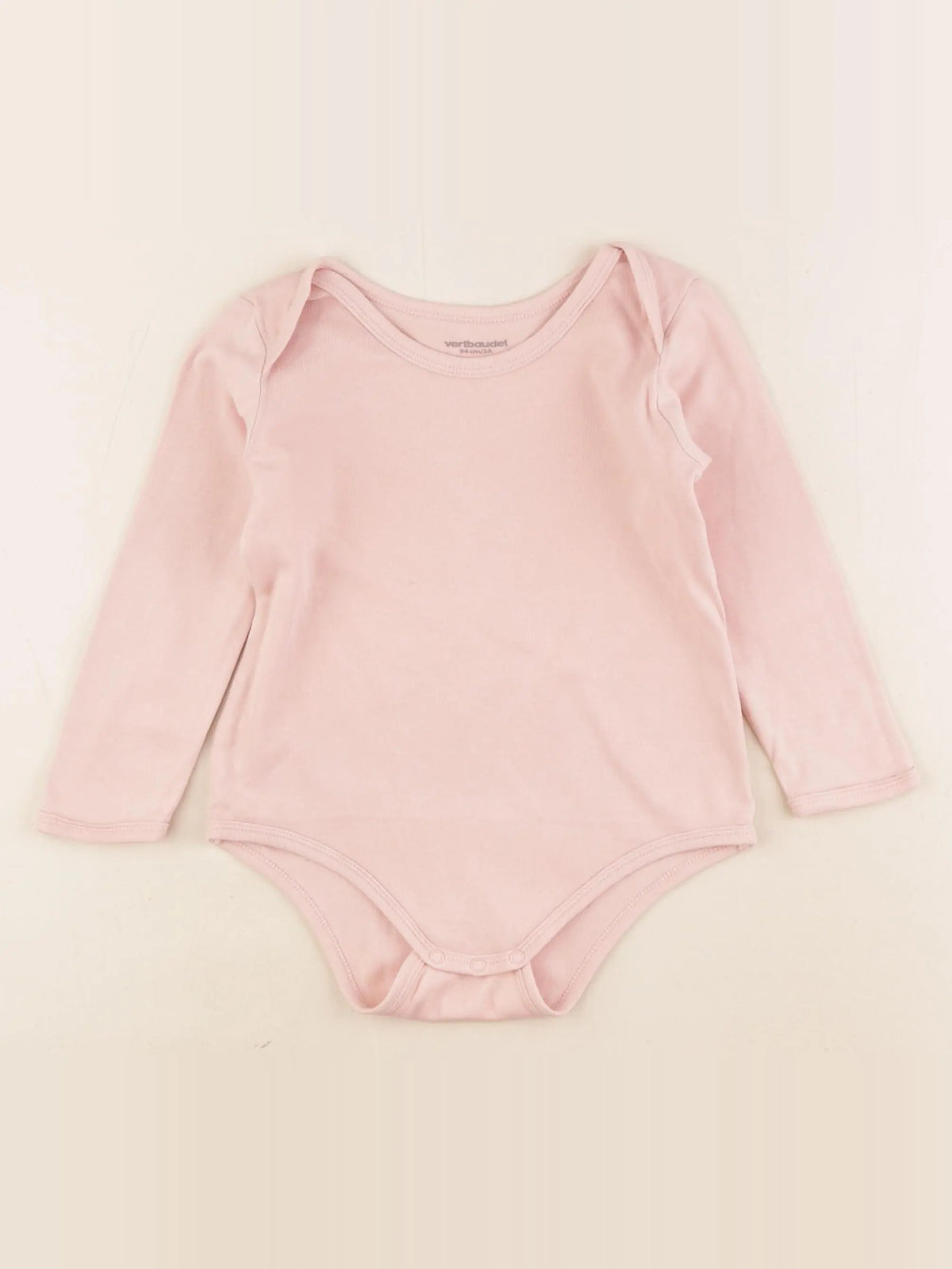 Vertbaudet - body rose - 3 ans