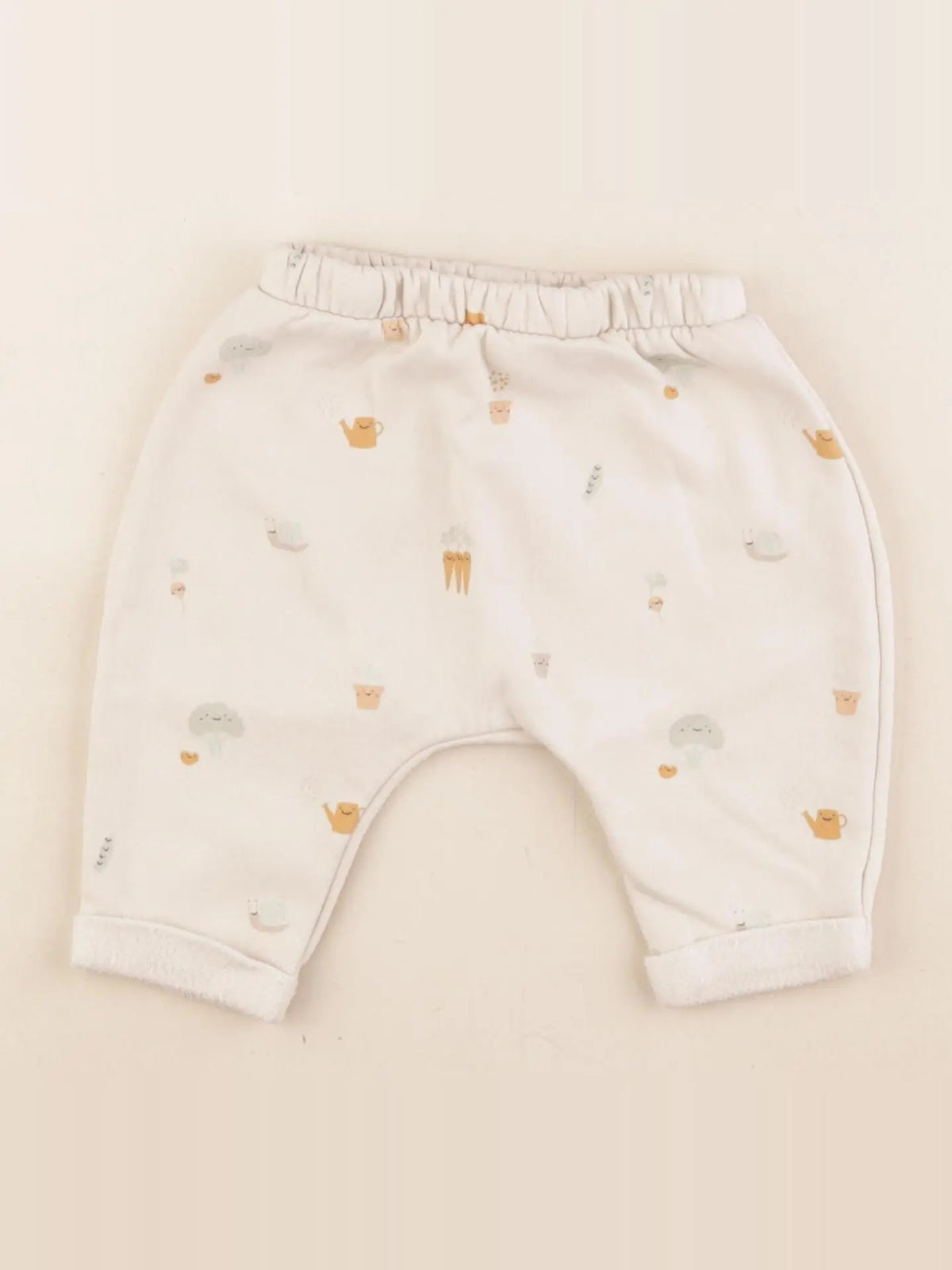 Vertbaudet - sarouel beige - 4 ans