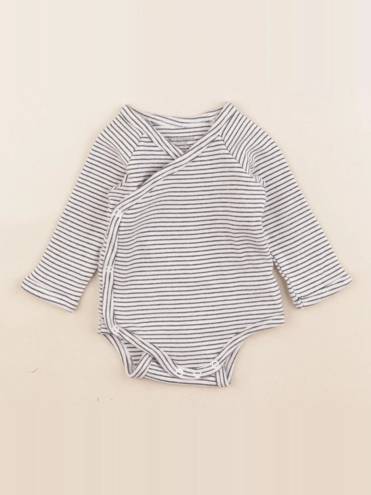 Vertbaudet - body bleu - 3 mois