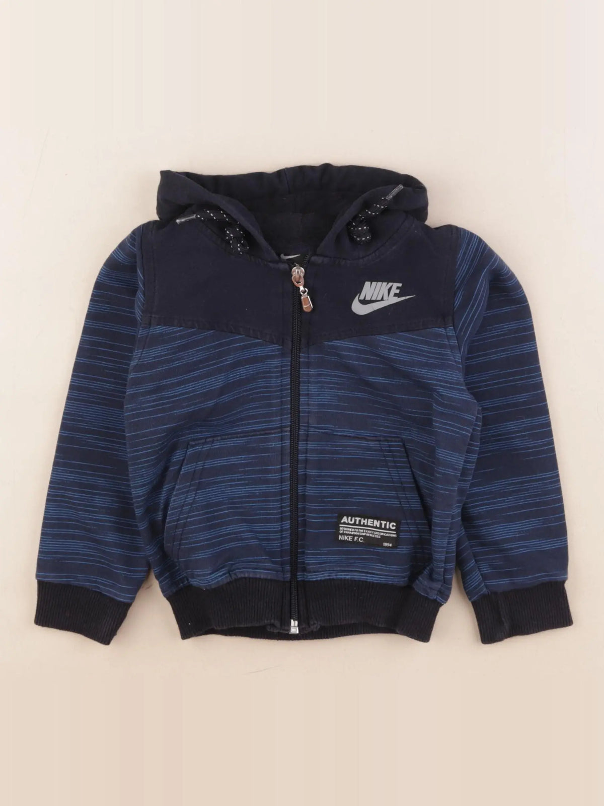 Nike - sweat bleu - 18/24 mois