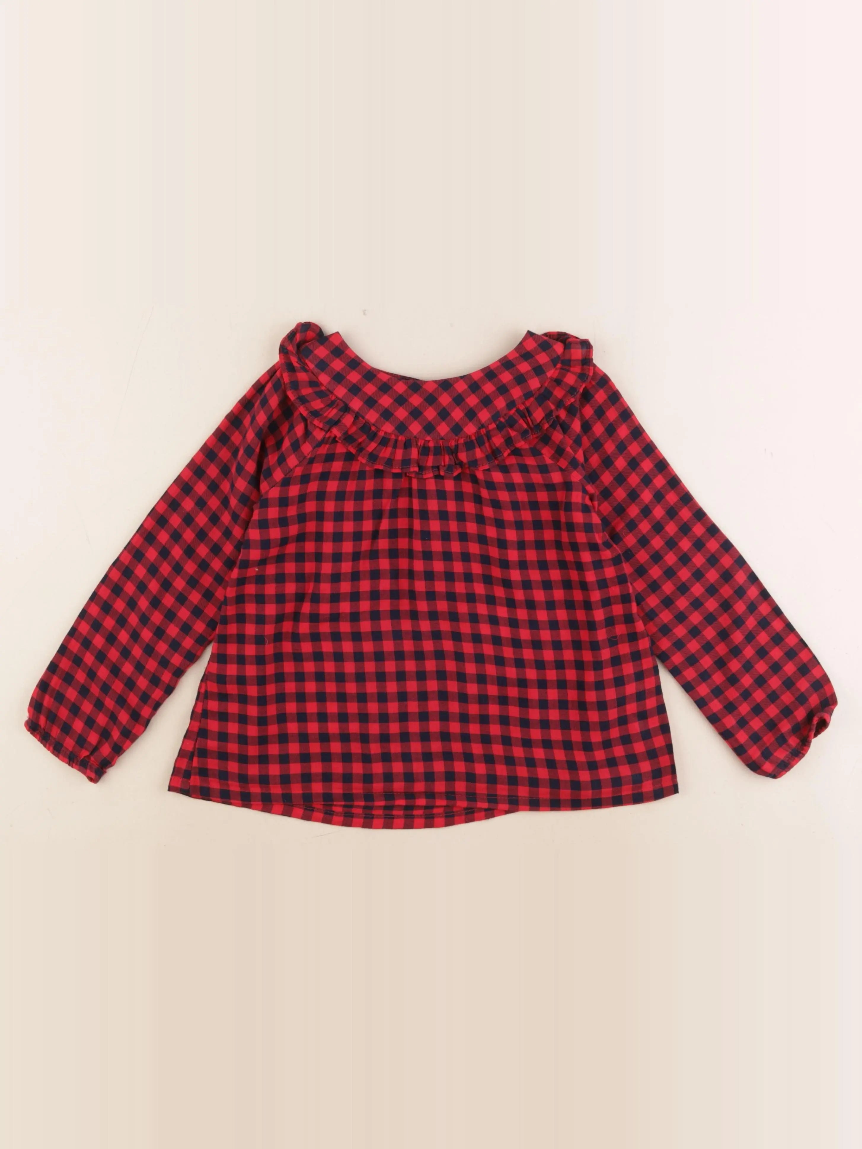 Oshkosh - blouse rouge - 4 ans