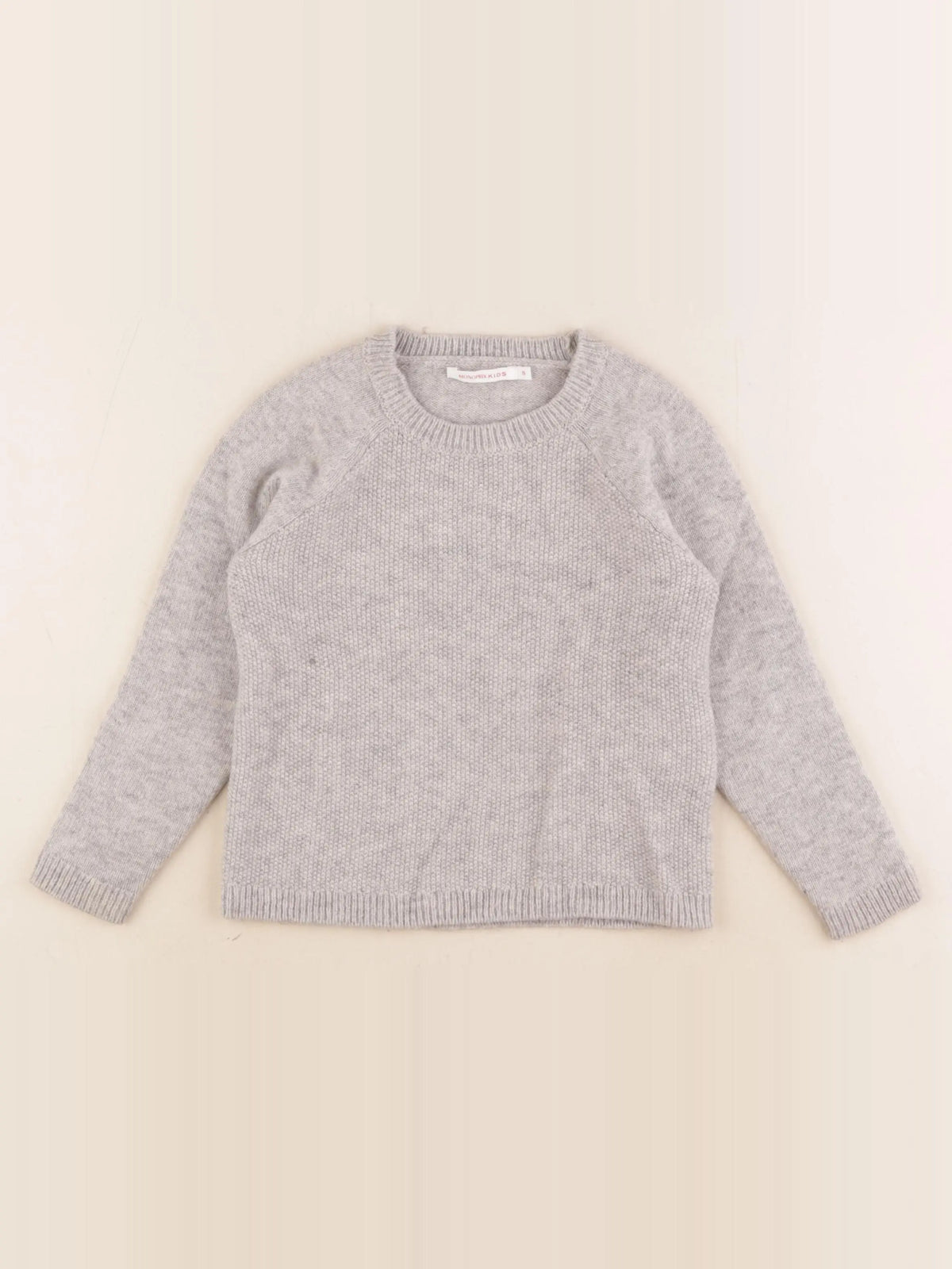 Monoprix - pull gris - 5 ans