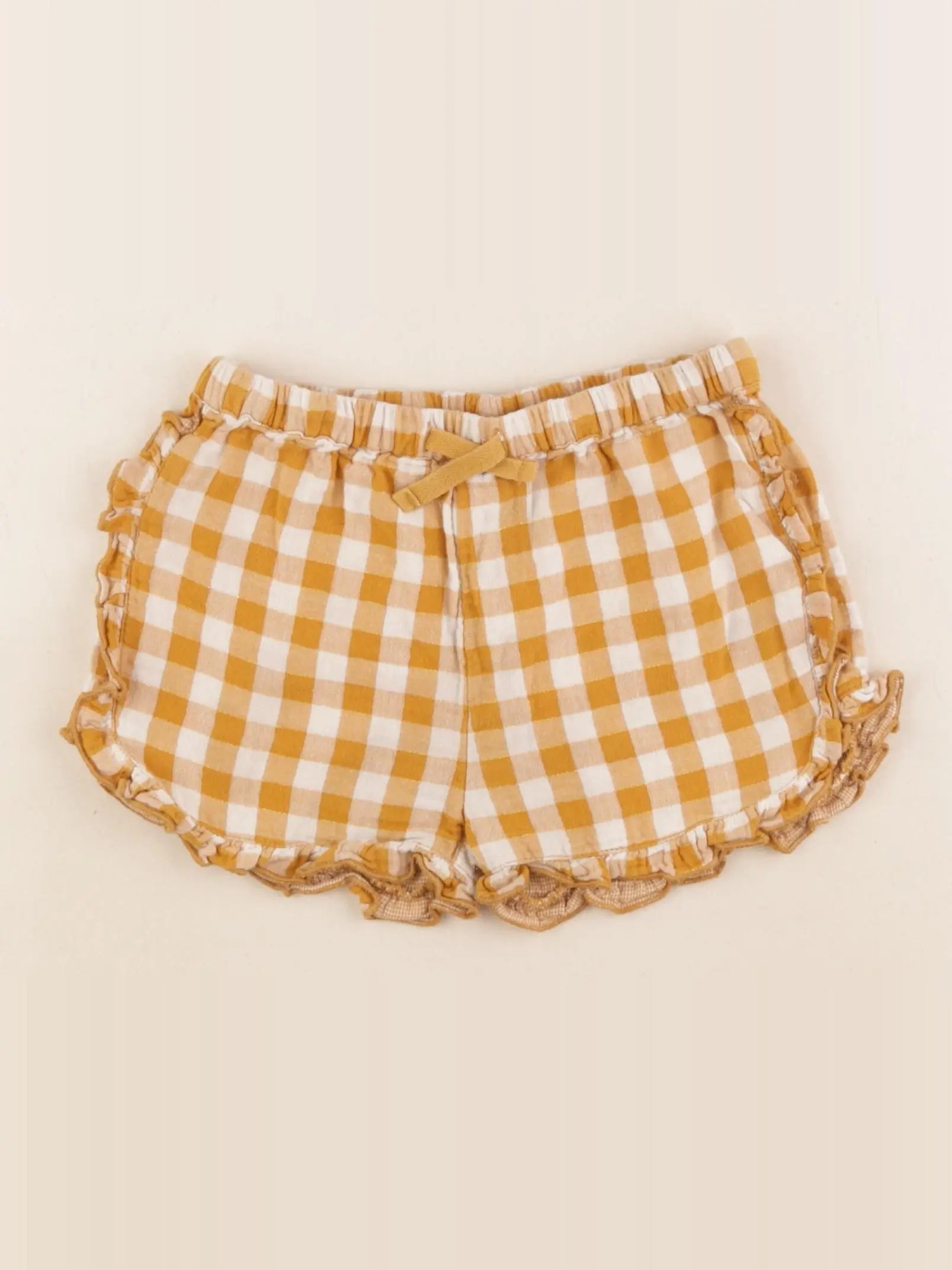 Boutchou - short marron, or - 36 mois