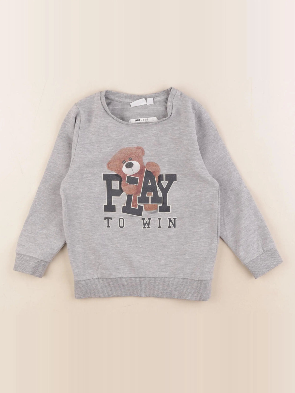 Name it - sweat gris - 3/4 ans