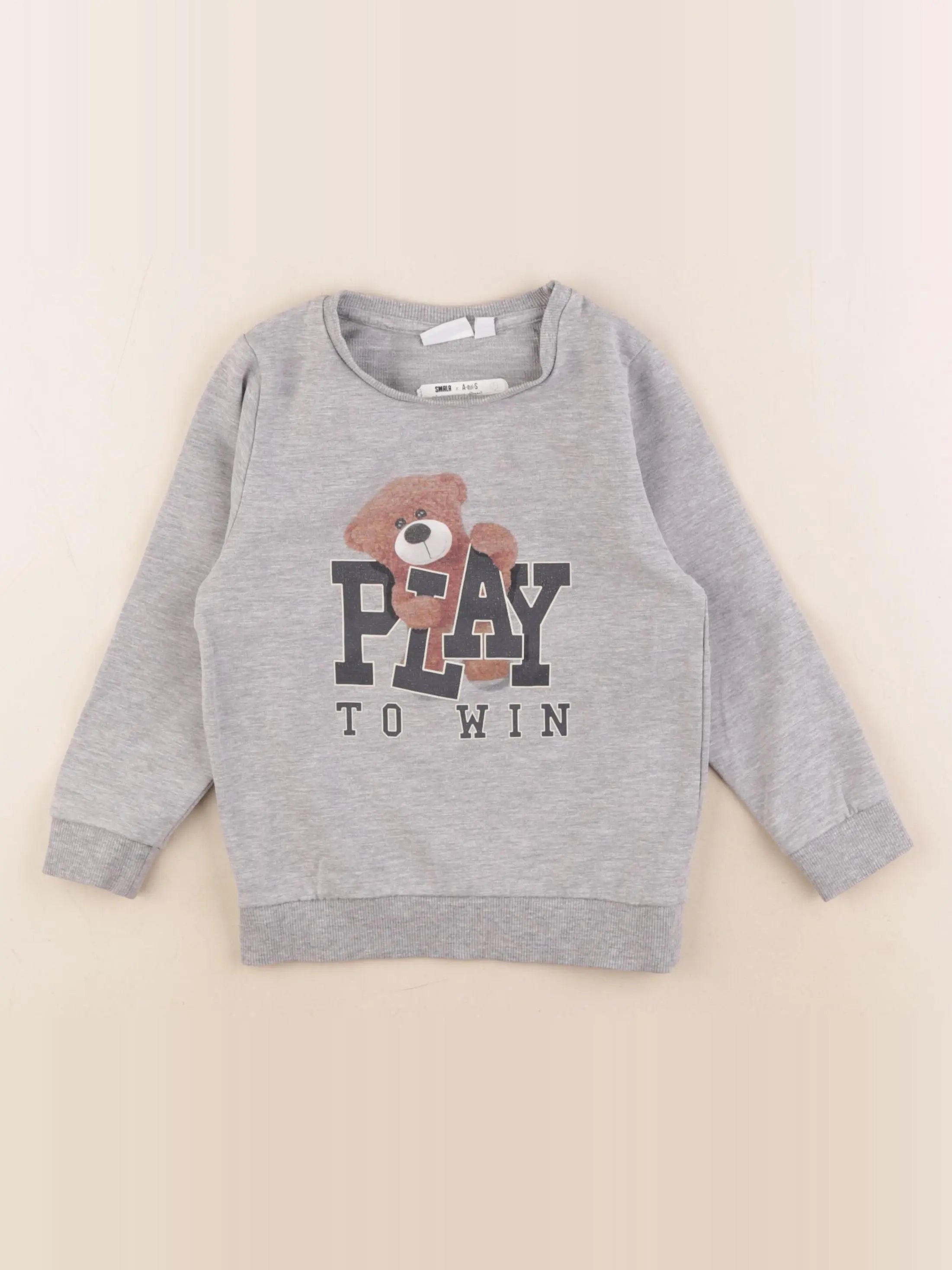 Name it - sweat gris - 3/4 ans