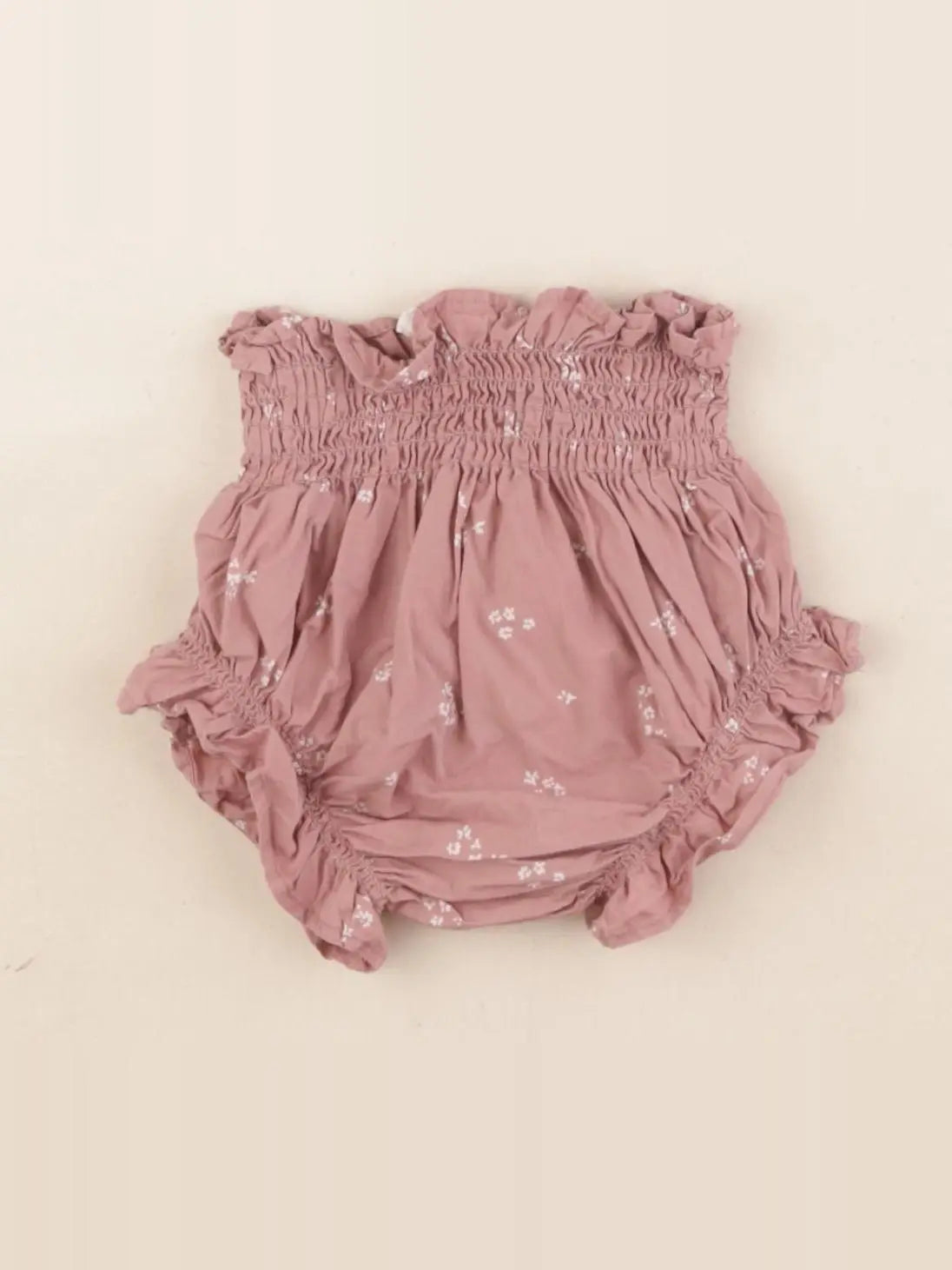 Zara - bloomer rose - 3/6 mois