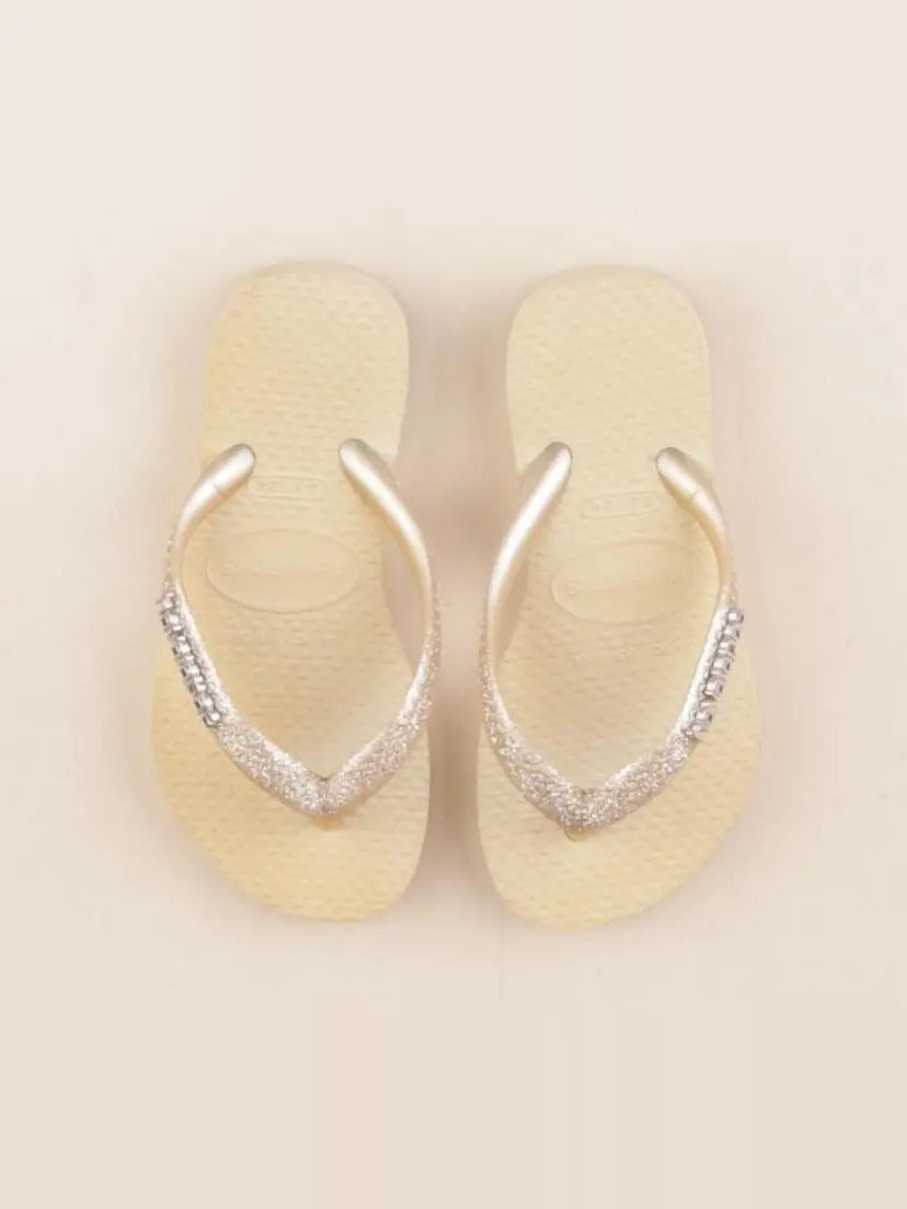 Havaianas - tongs beige, or - pointure 23/24