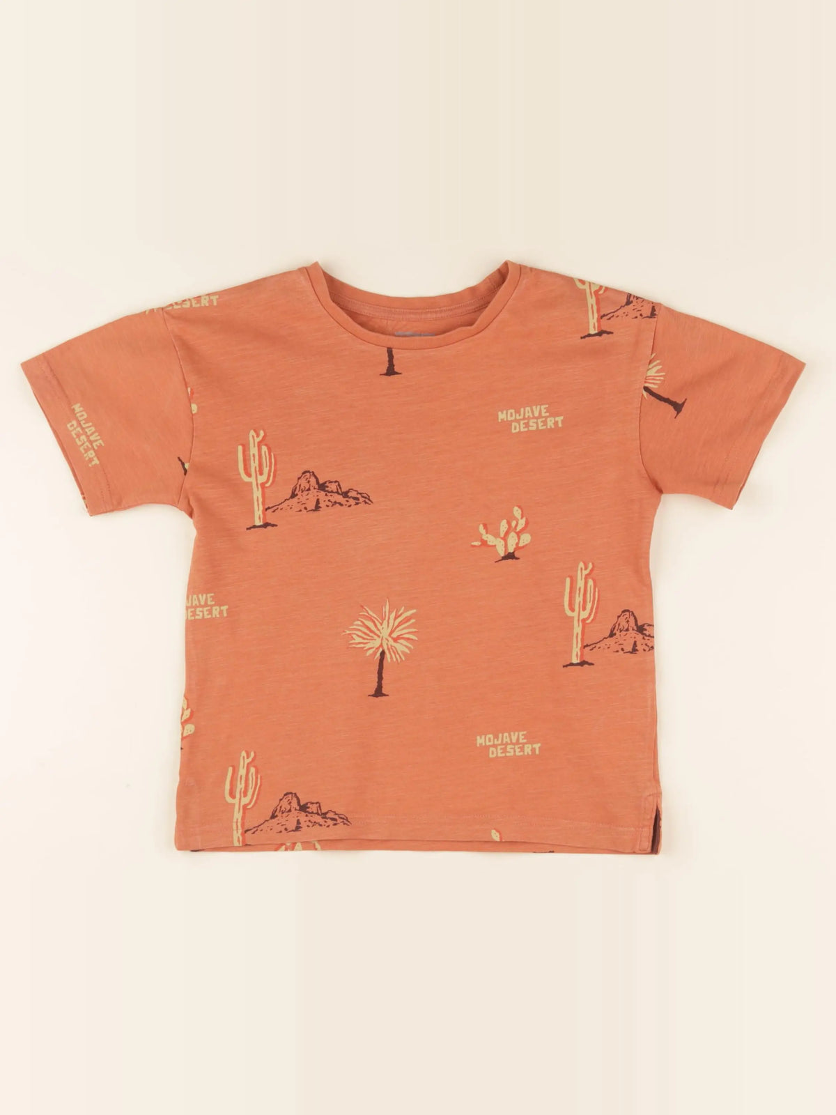 Vertbaudet - tee-shirt orange - 6 ans