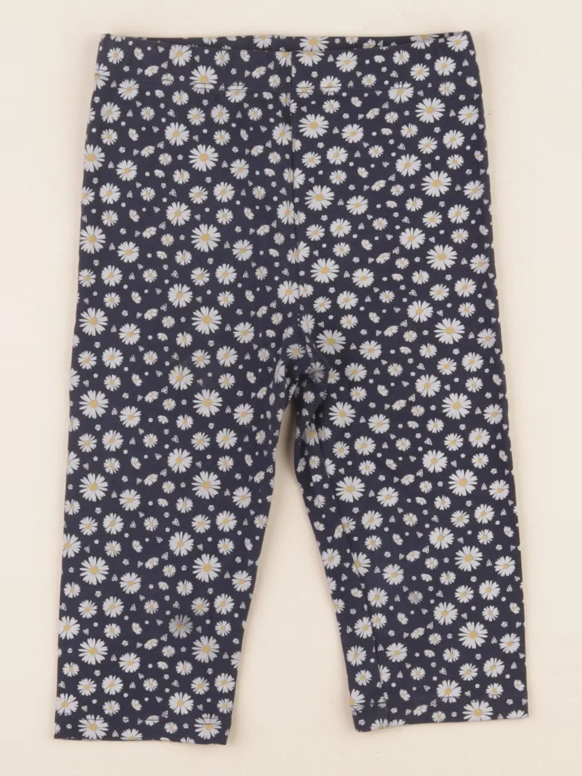Vertbaudet - legging court bleu - 4 ans