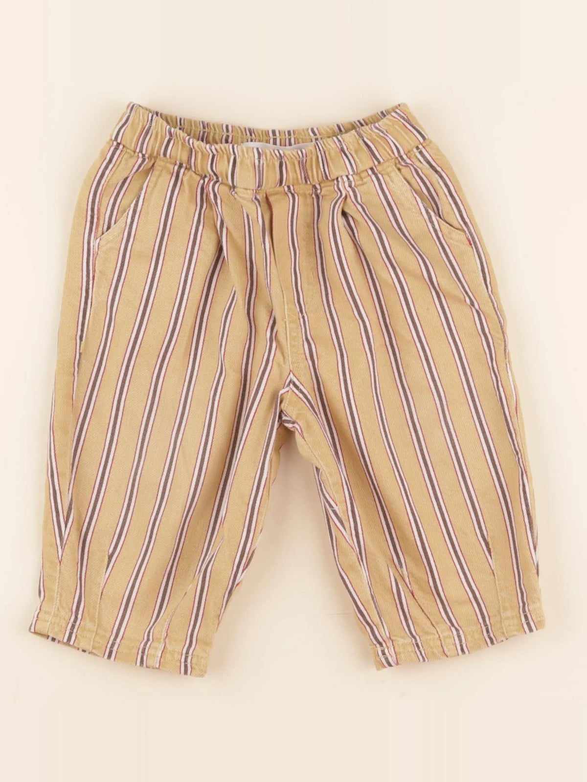 Zara - pantalon jaune, marron - 18 mois