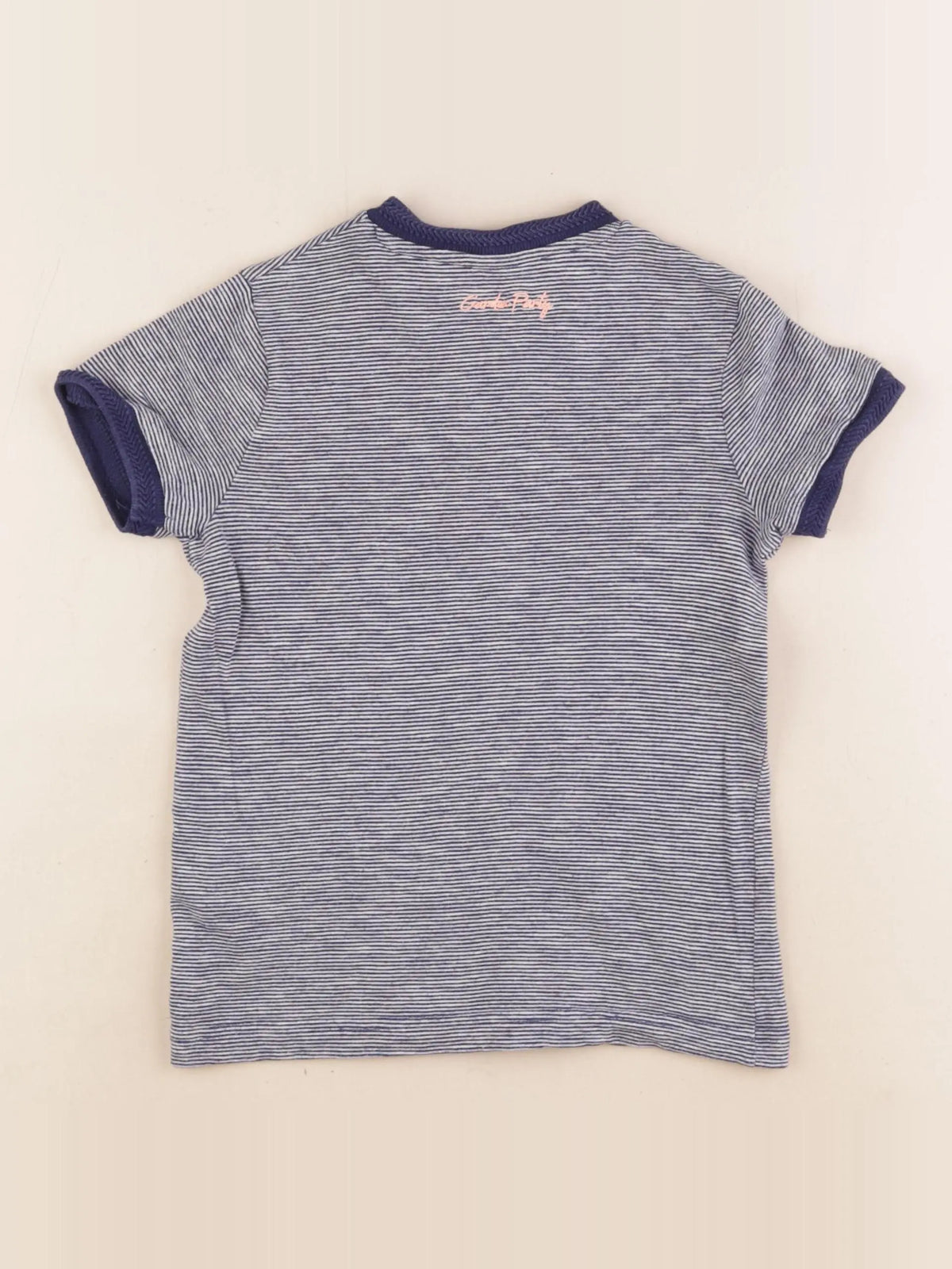 Tape à l'oeil - tee-shirt bleu, blanc - 4 ans