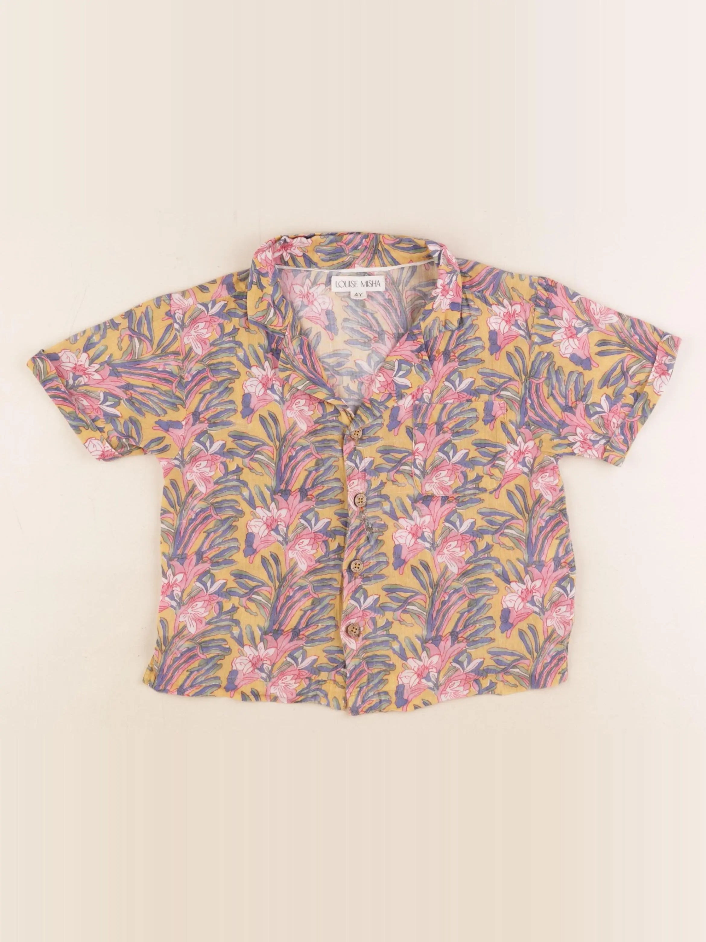 Louise Misha - chemise multicolore - 4 ans