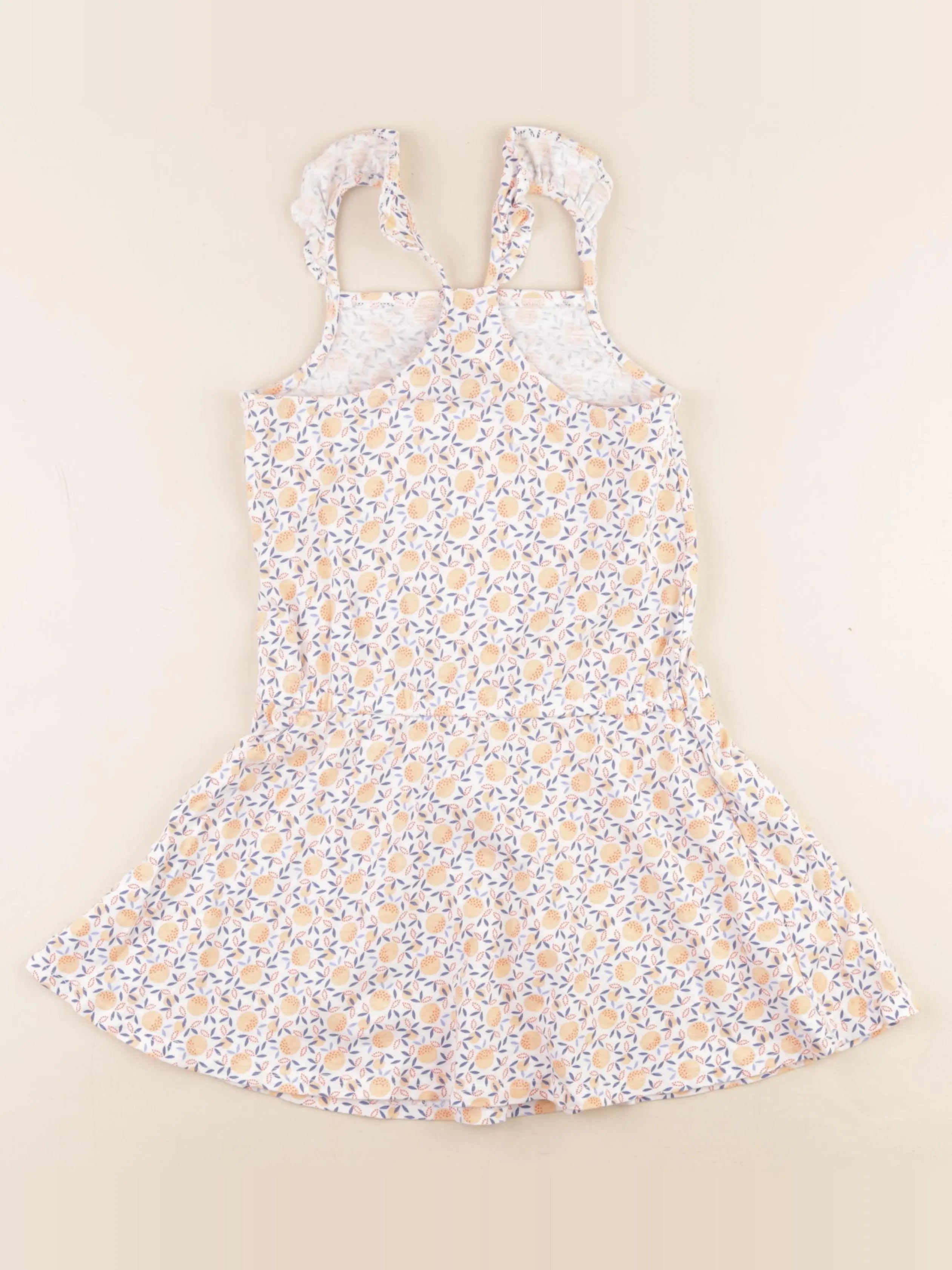 Tape à l'oeil - robe bleu, orange - 8 ans