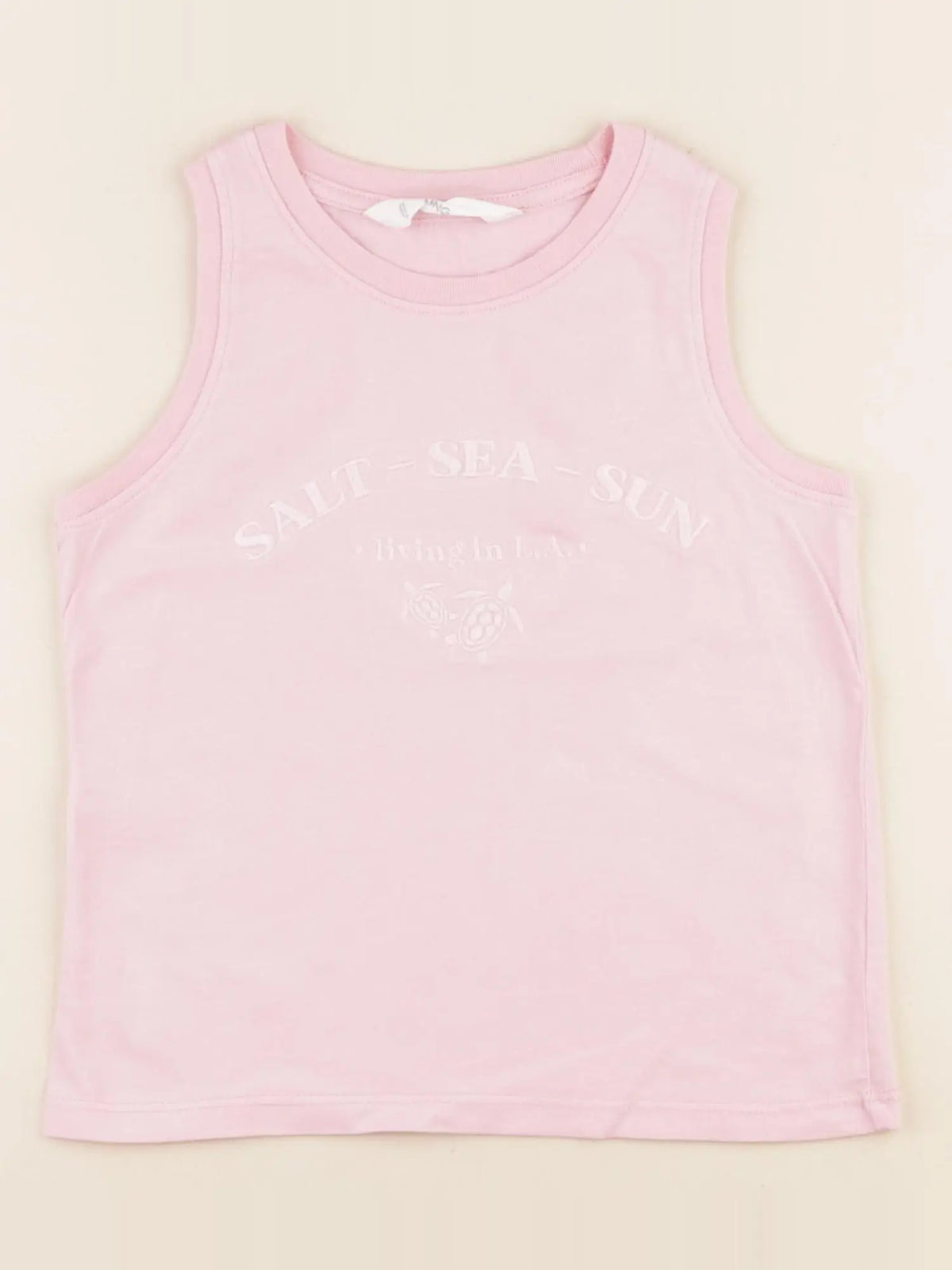 Mango - débardeur rose - 7/8 ans