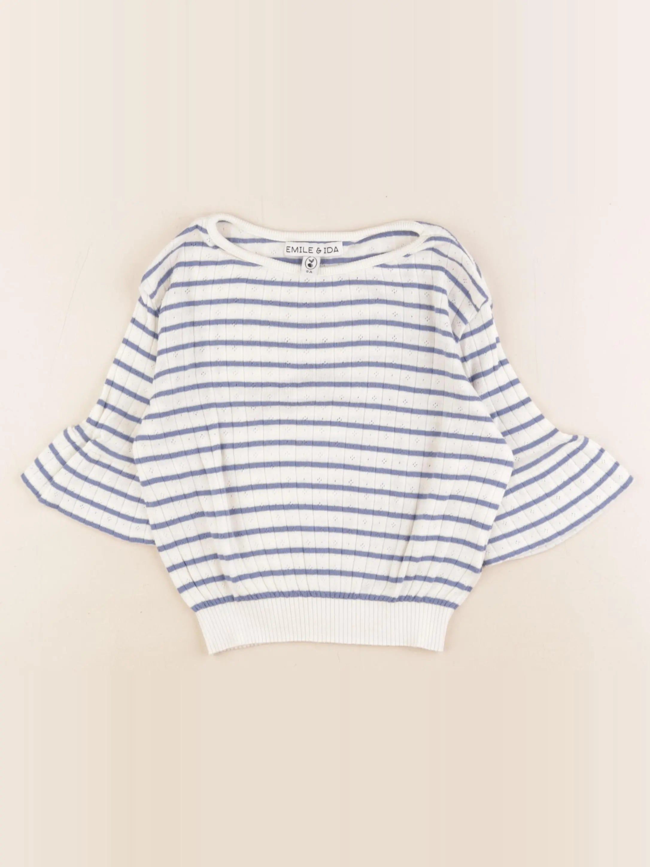 Emile et Ida - tee-shirt bleu - 8 ans