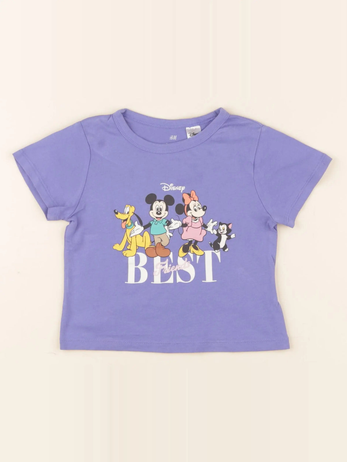 H&M - tee-shirt violet - 18/24 mois
