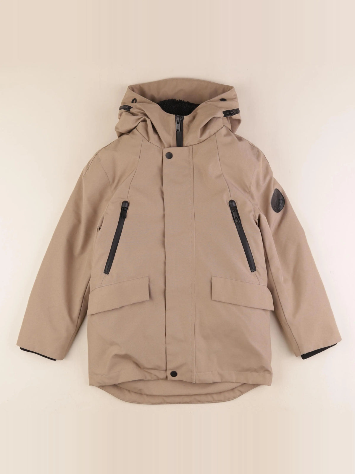 IKKS - manteau doublure amovible marron - 8 ans