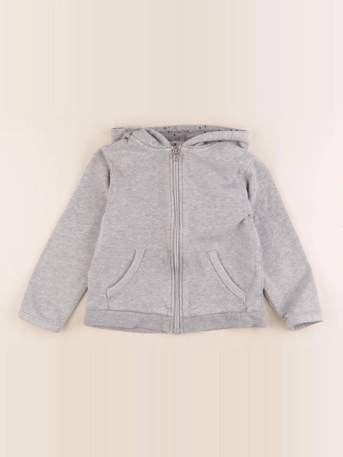 Monoprix - sweat gris - 5 ans