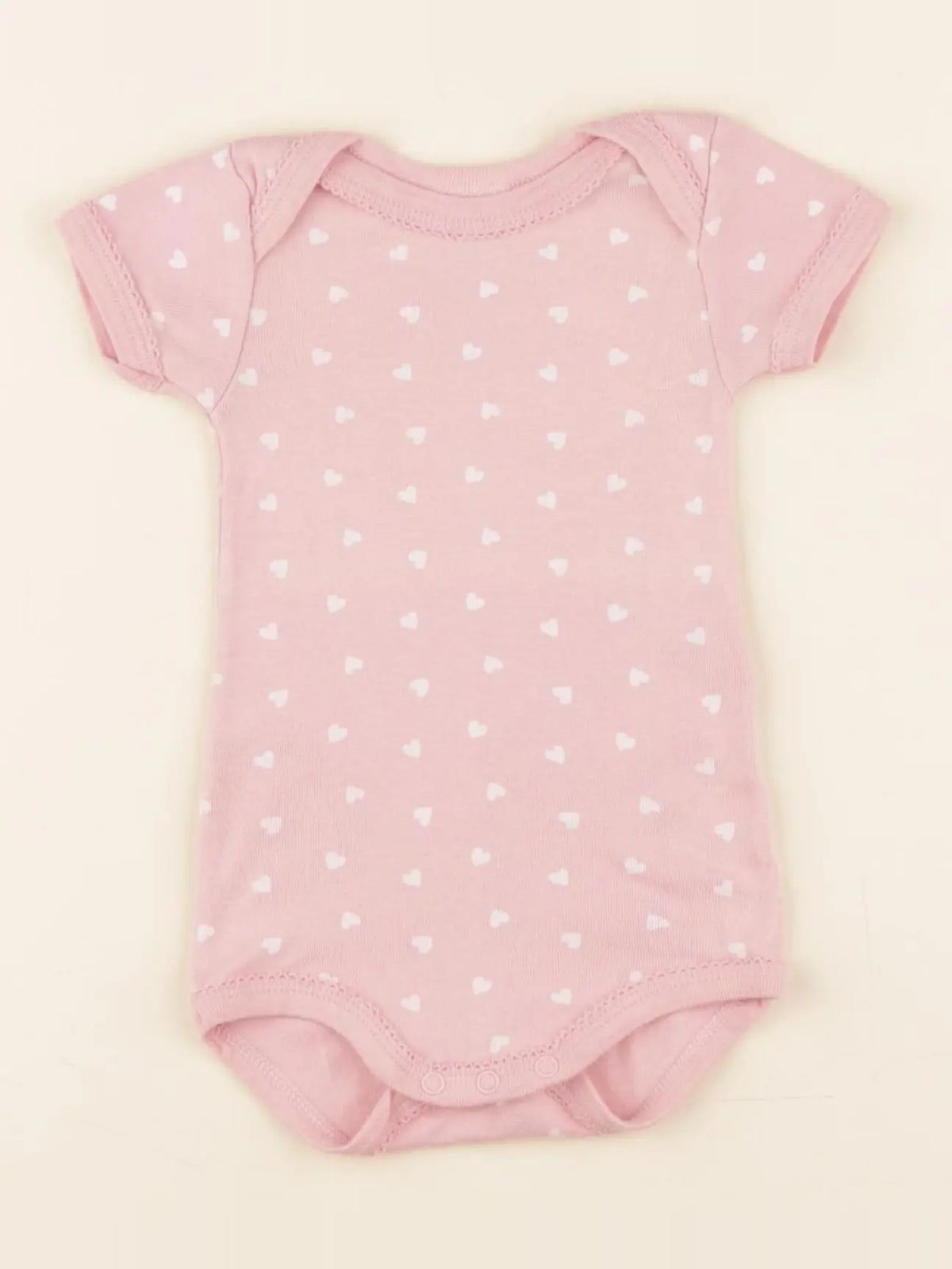 Petit Bateau - body rose - 3 mois