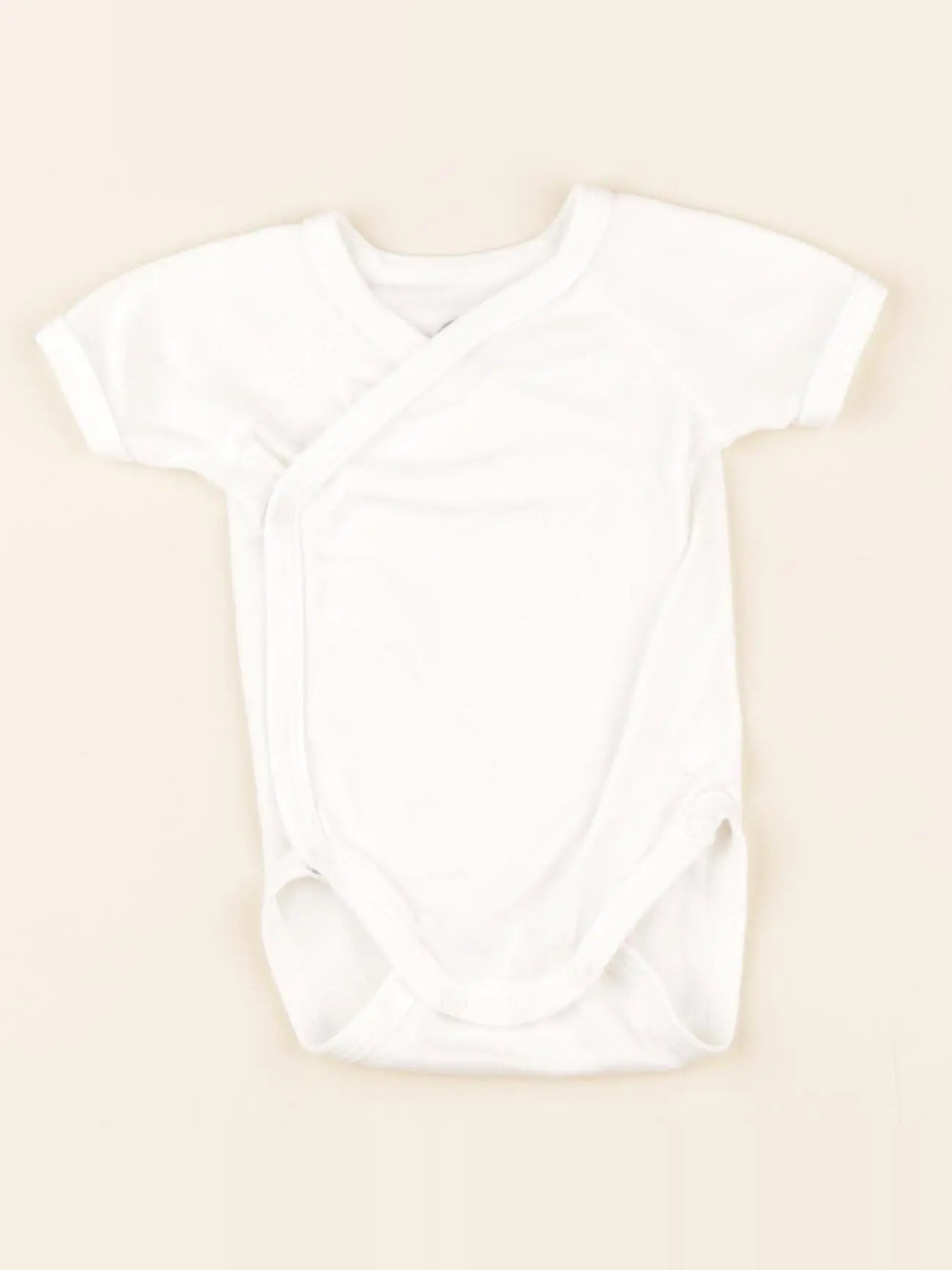 Petit Bateau - body blanc - 1 mois