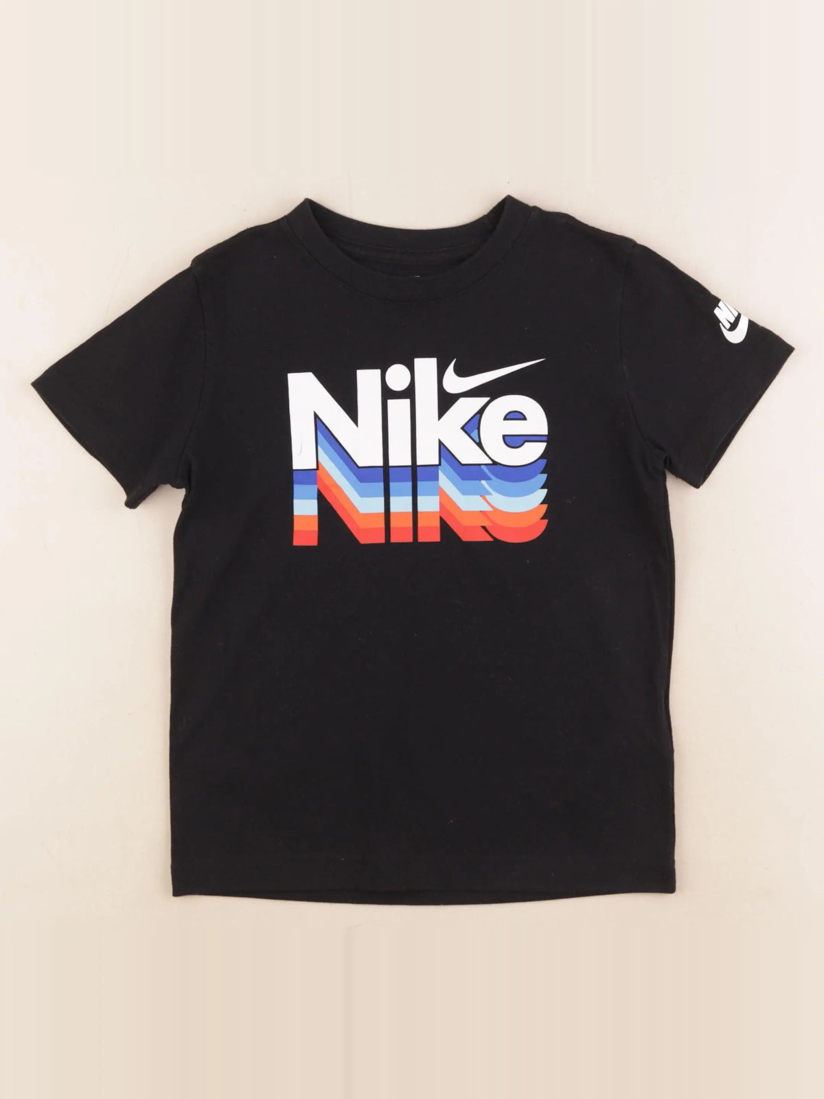 Nike - tee-shirt noir - 5/6 ans
