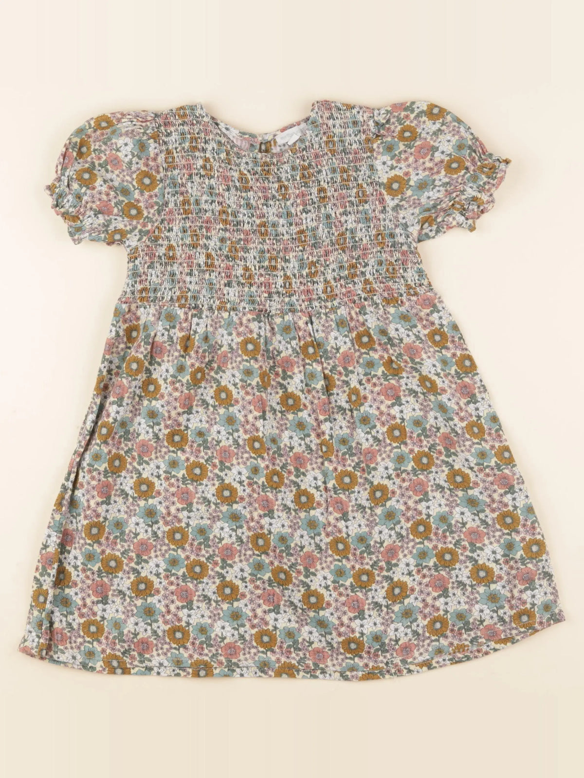 Vertbaudet - robe multicolore - 5 ans