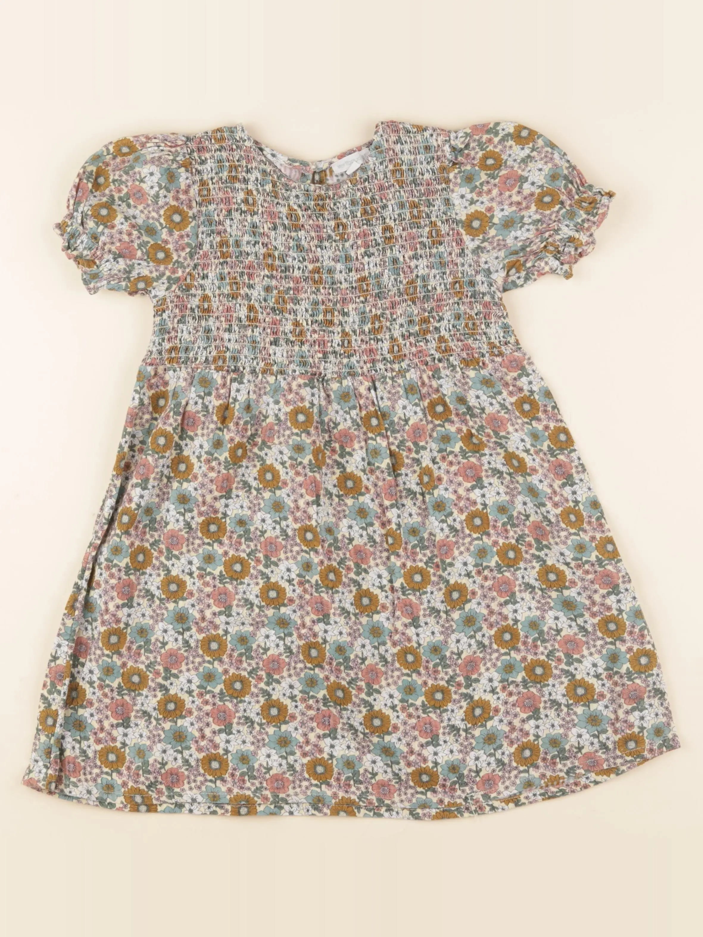 Vertbaudet - robe multicolore - 5 ans
