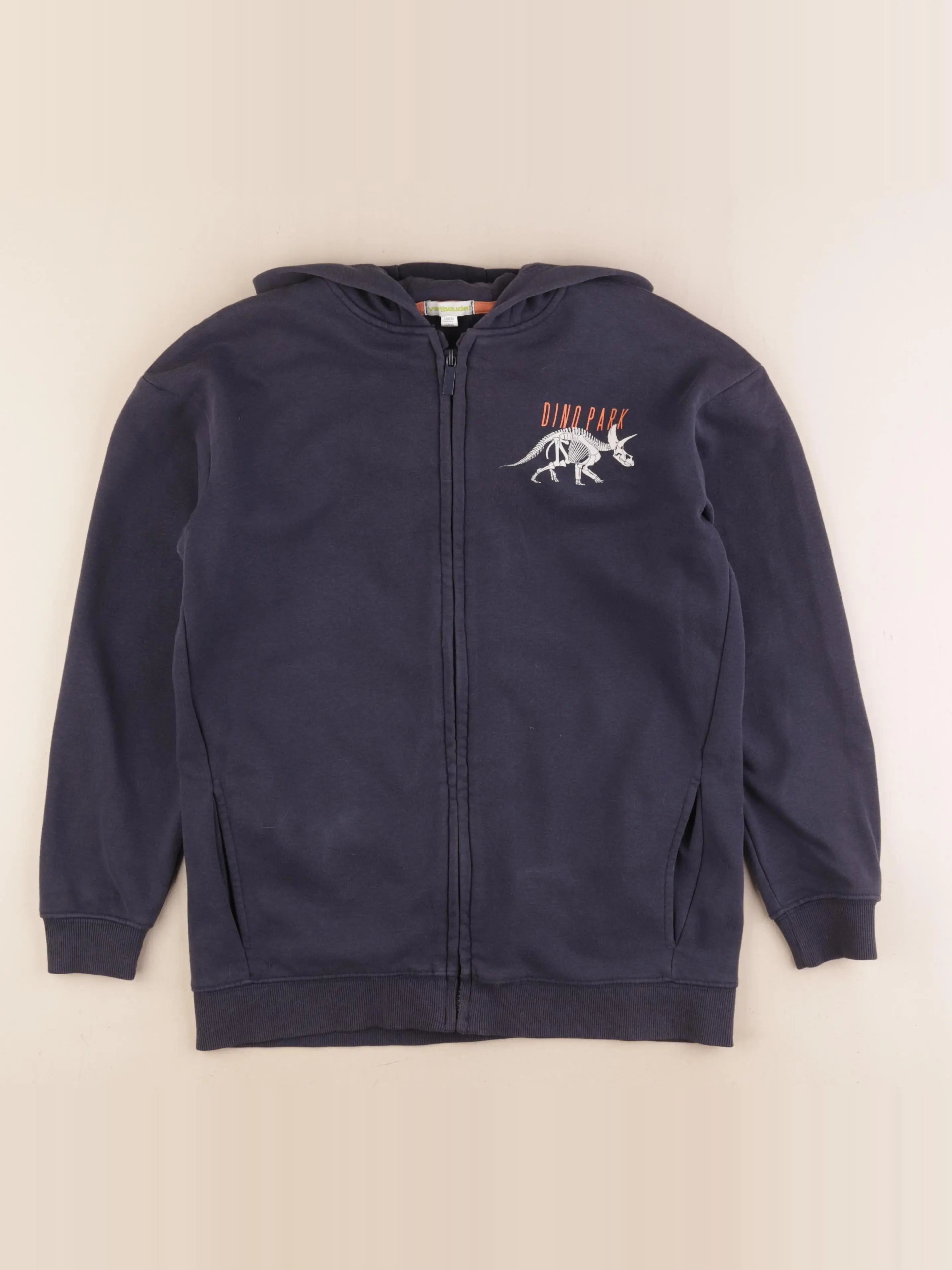 Vertbaudet - sweat bleu - 12 ans