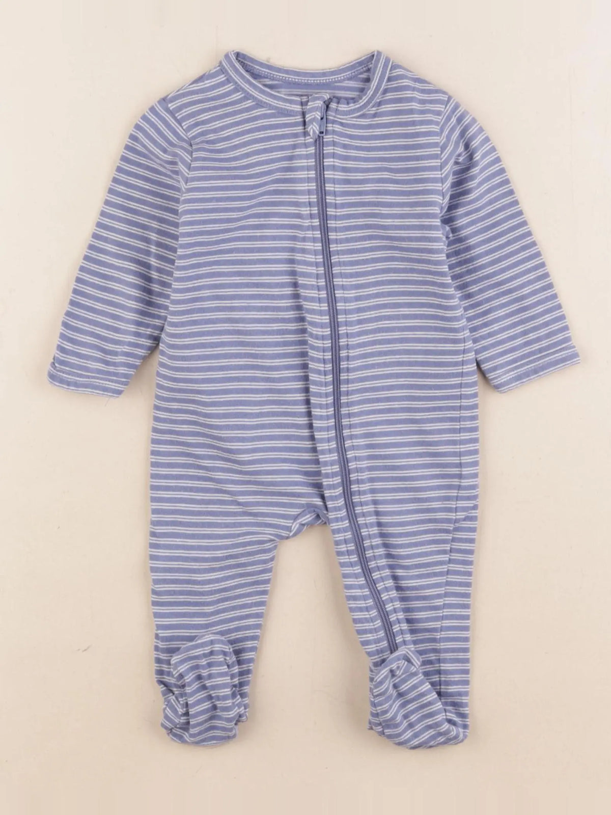 Vertbaudet - pyjama bleu - 3 mois