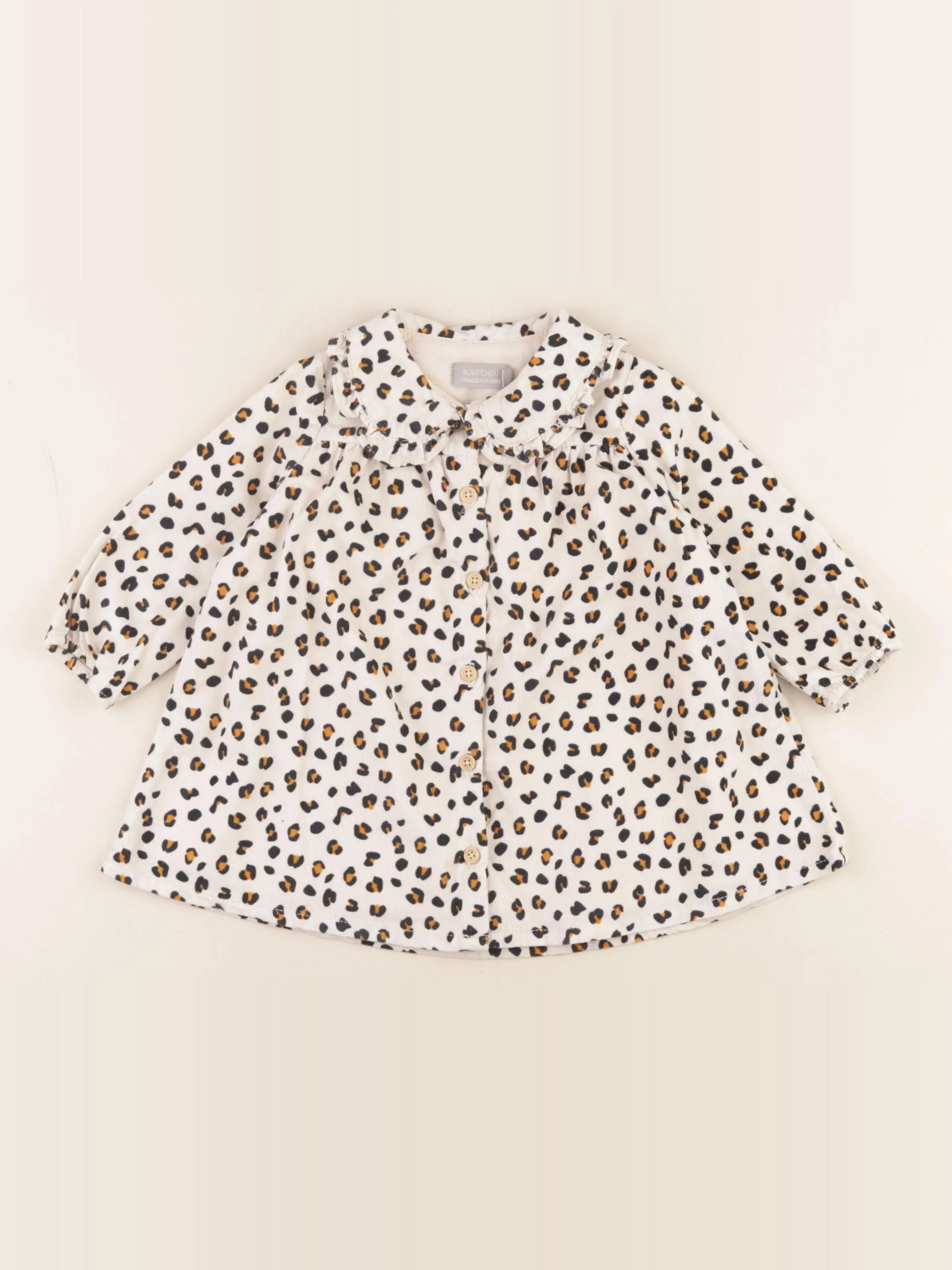 Boutchou - robe beige - 9 mois