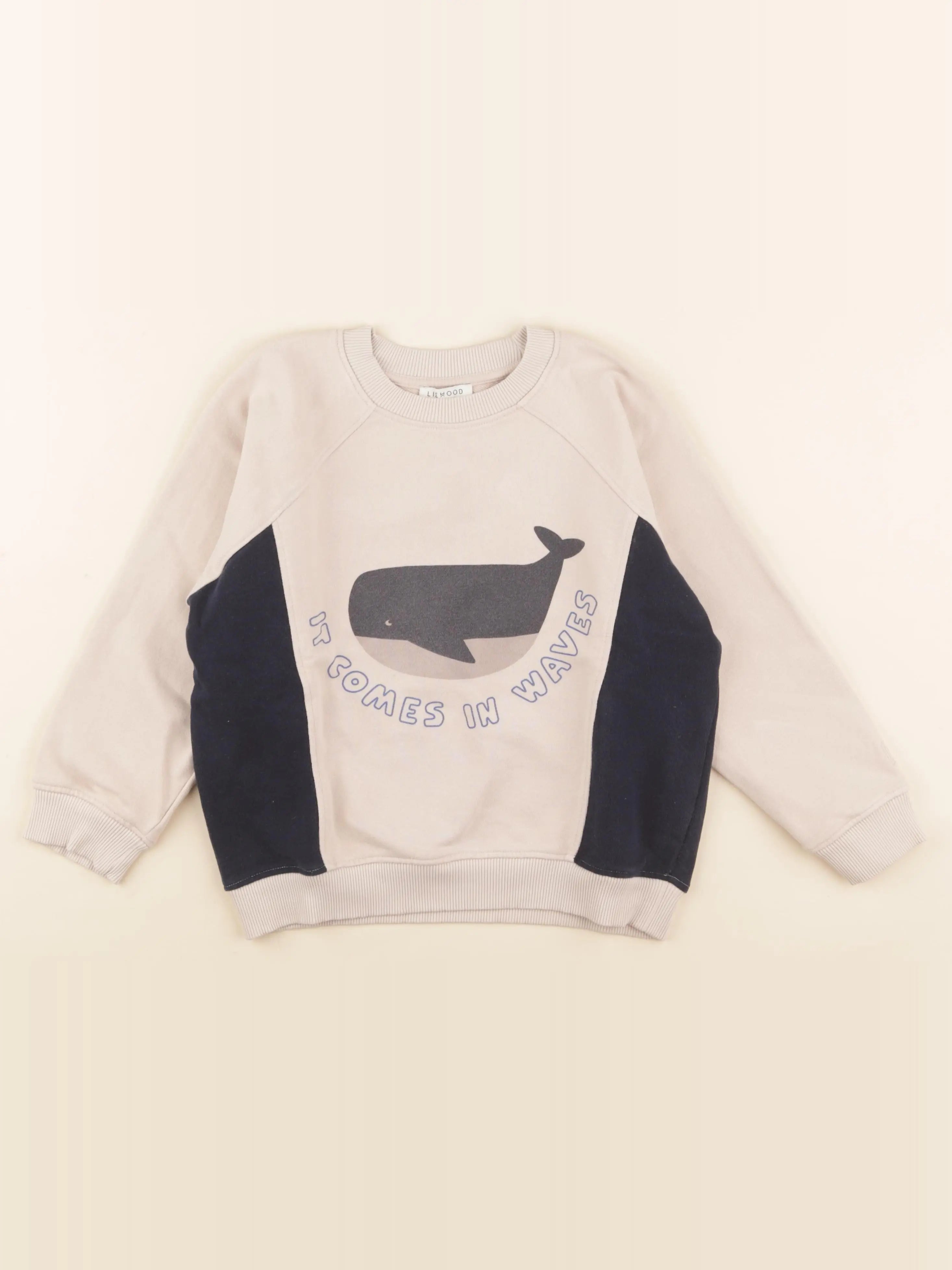 Liewood - sweat beige - 7 ans