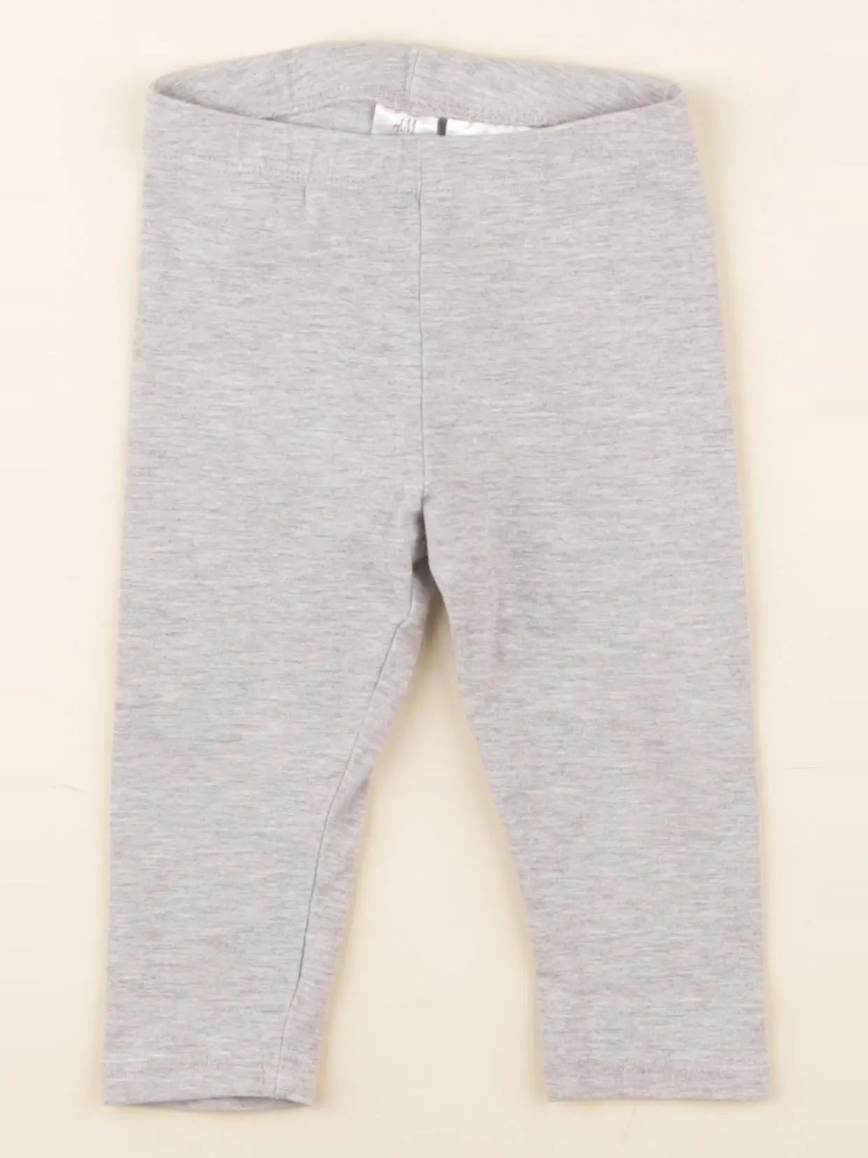 H&M - legging gris - 9/12 mois