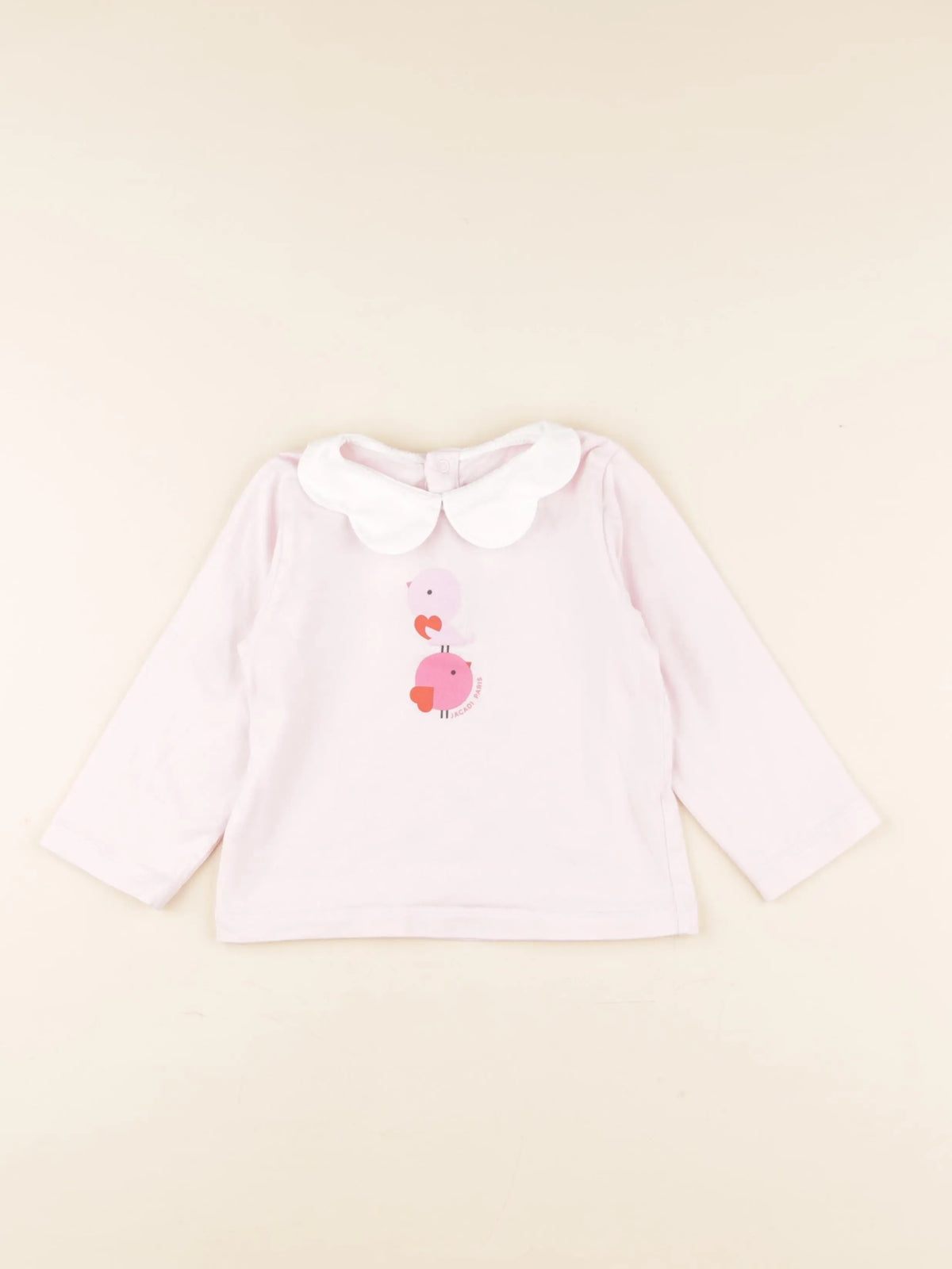 Jacadi - tee-shirt rose - 36 mois