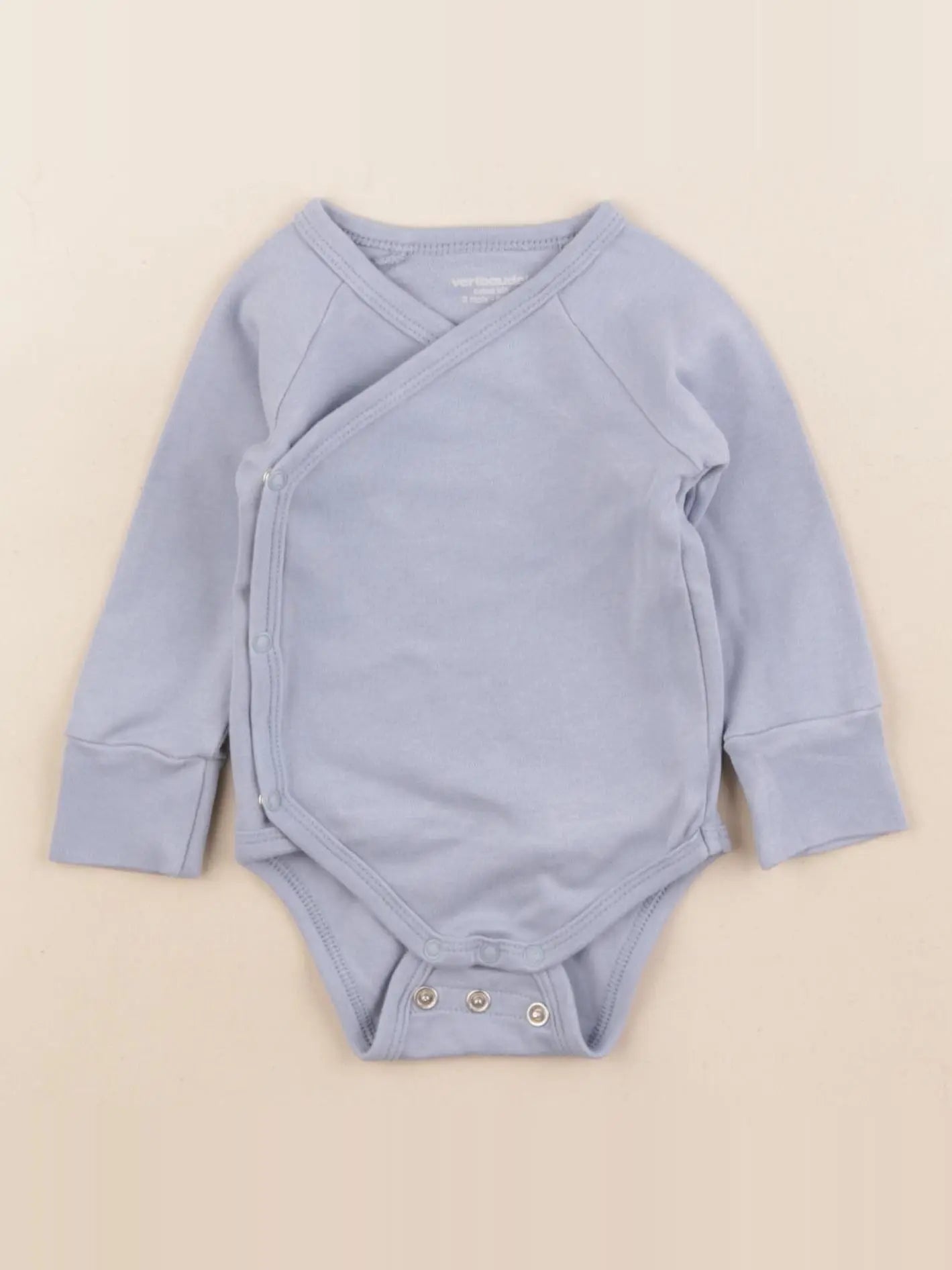 Vertbaudet - body bleu - 3 mois