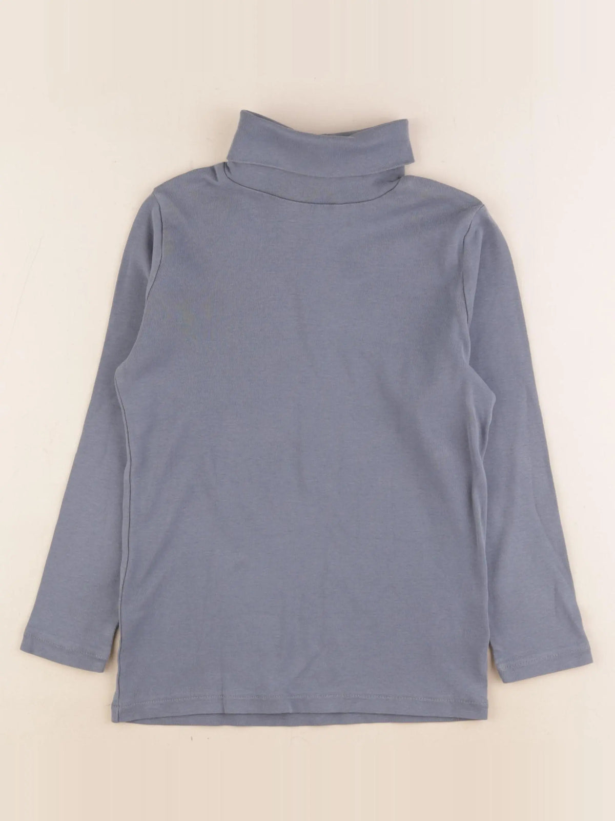 Vertbaudet - sous-pull bleu - 8 ans