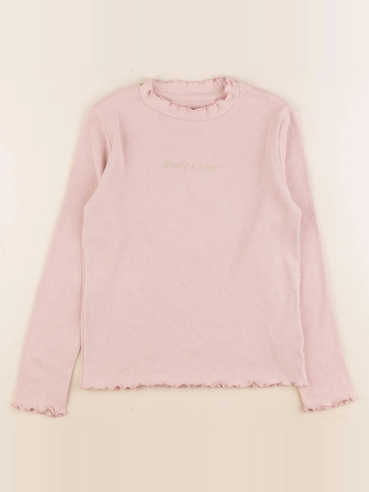 Vertbaudet - tee-shirt rose - 8 ans